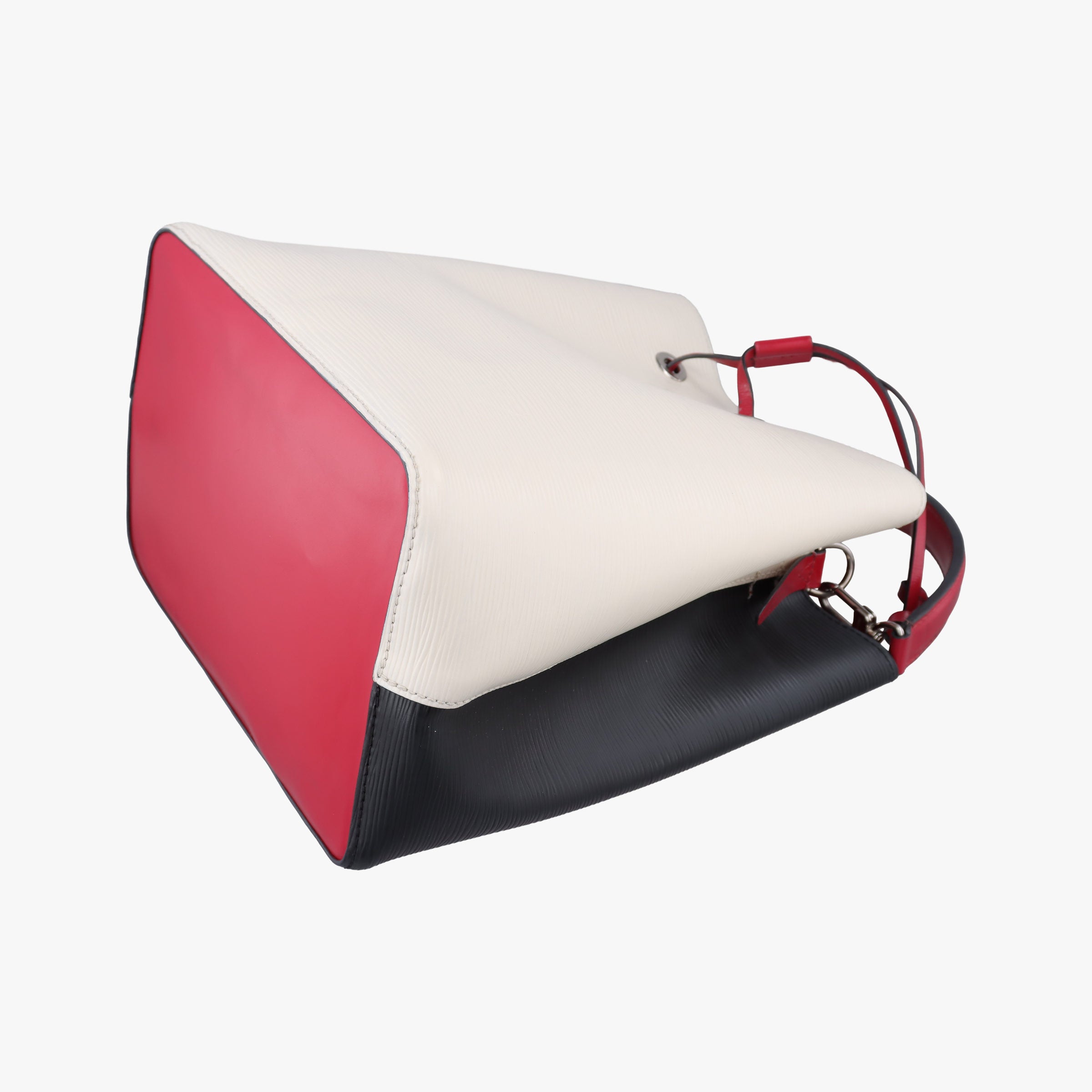 Pre-owned Louis Vuitton NeoNoe Red × White × Black Epi M55394 shoulderbag | stylenewstar