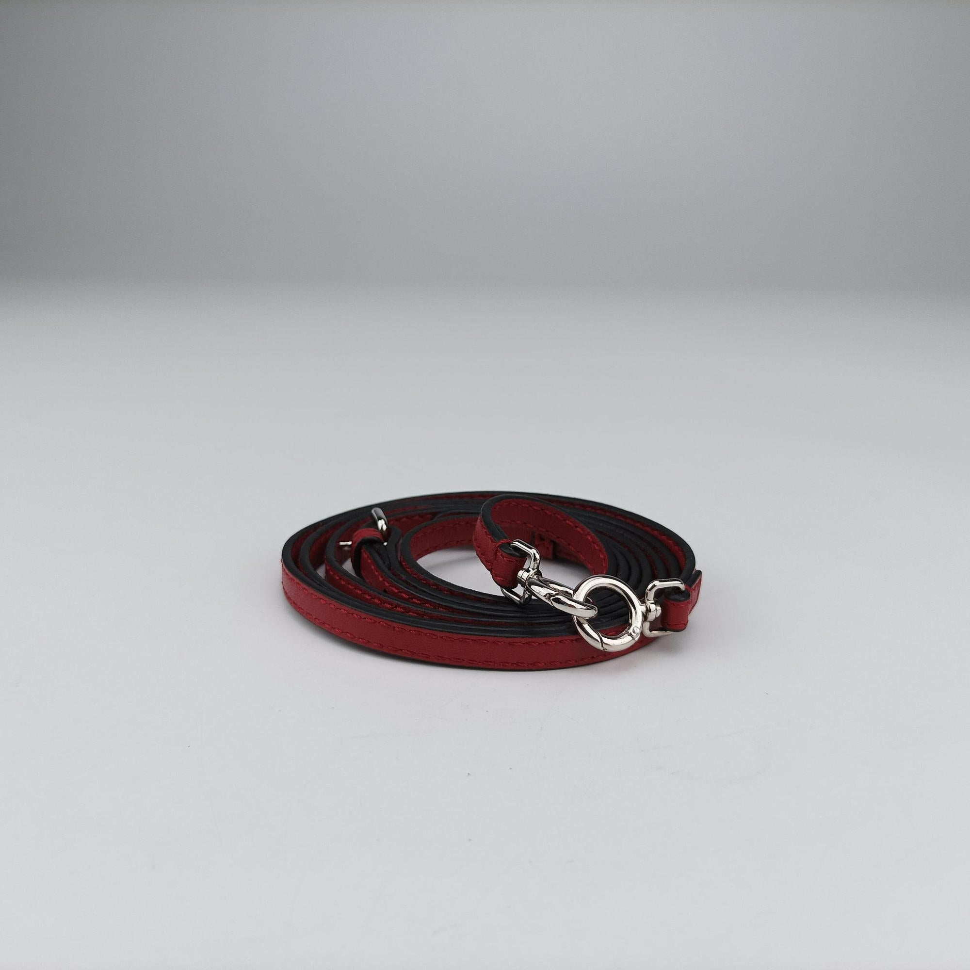 Vintage Fendi Micro Peekaboo Red×multi lambskin 8M0355 shoulderbag | stylenewstar