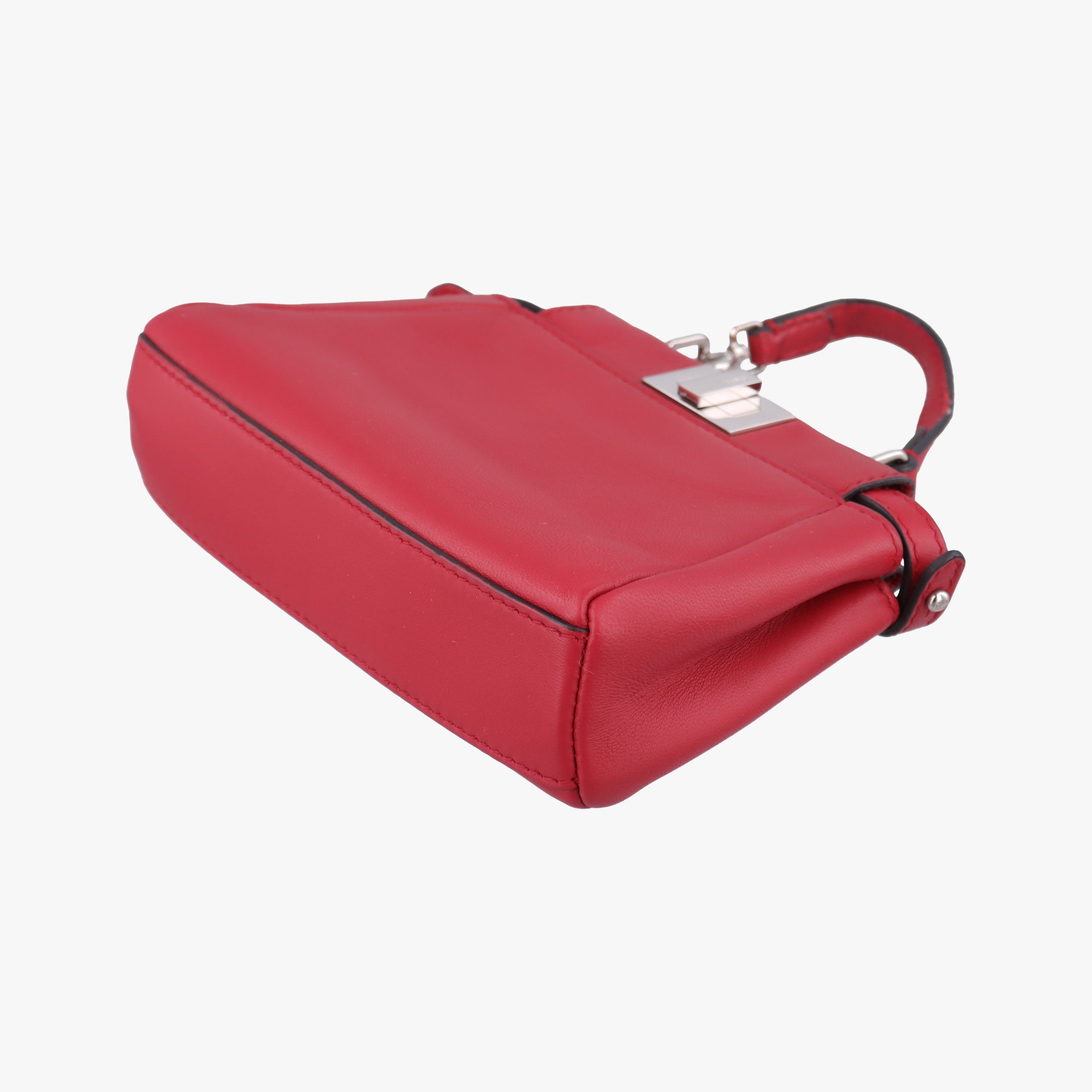 Vintage Fendi Micro Peekaboo Red×multi lambskin 8M0355 shoulderbag | stylenewstar