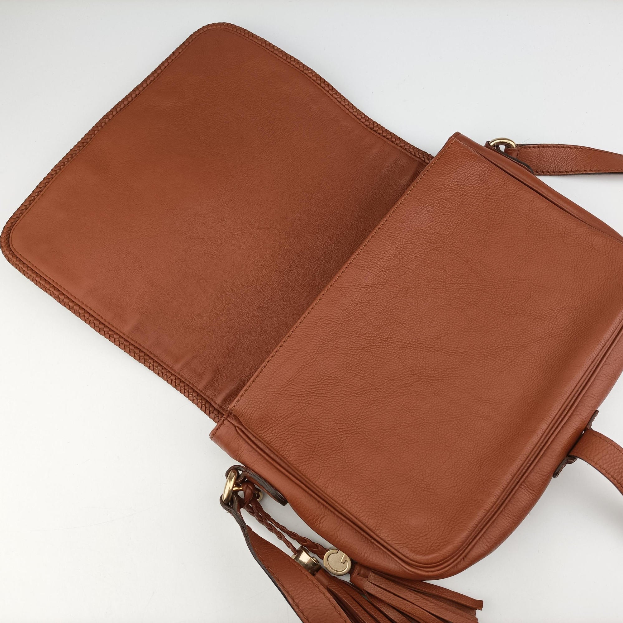 Vintage Gucci Marrakech Messenger Brown Canvas 257024 shoulderbag | stylenewstar