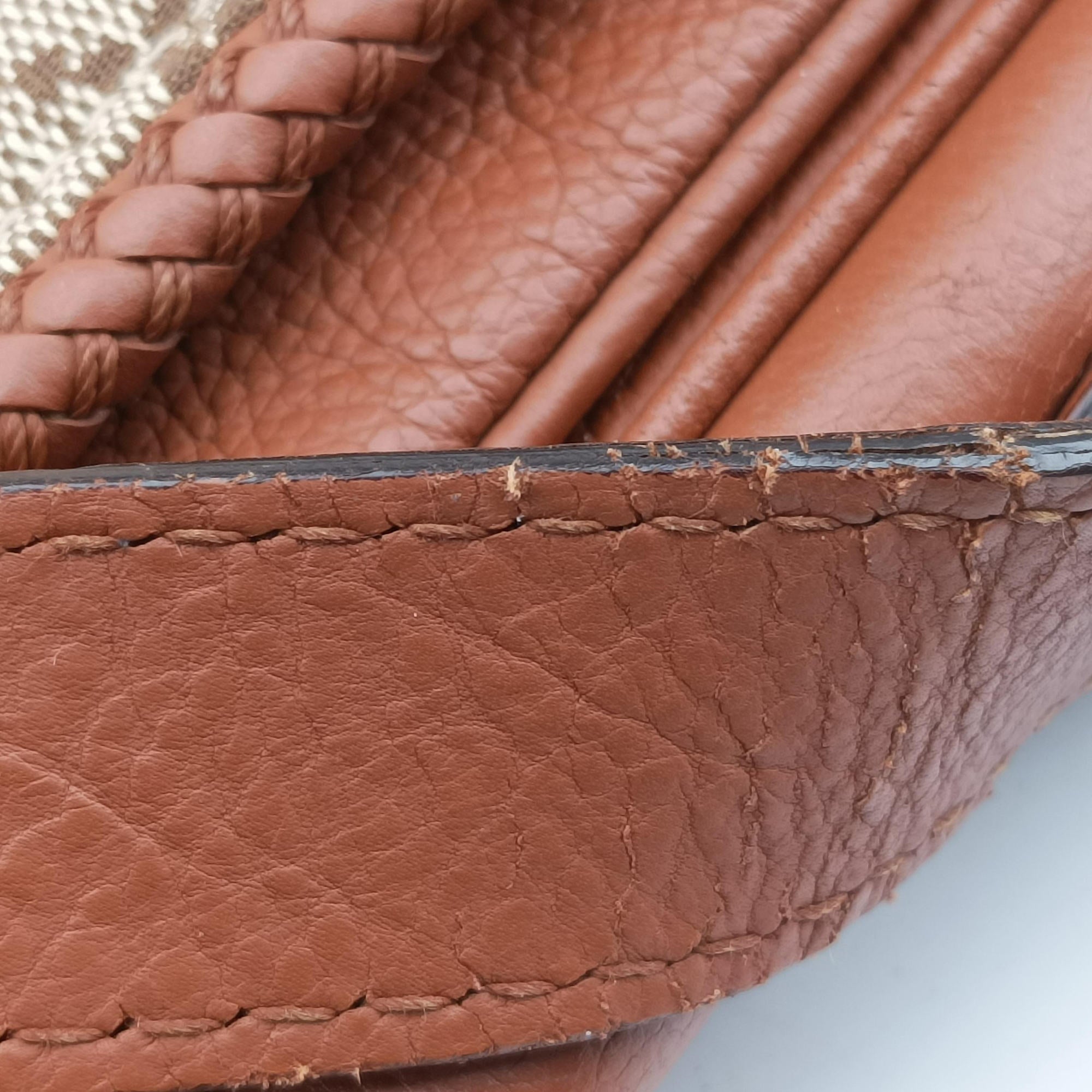 Vintage Gucci Marrakech Messenger Brown Canvas 257024 shoulderbag | stylenewstar