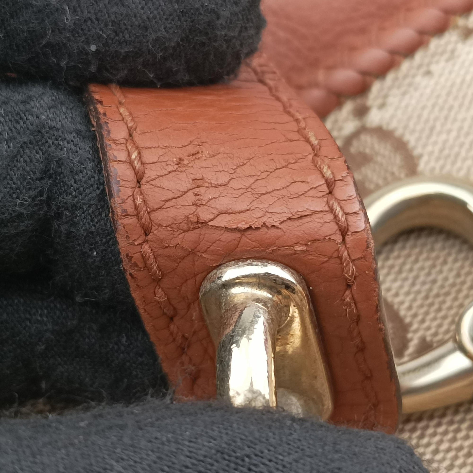 Vintage Gucci Marrakech Messenger Brown Canvas 257024 shoulderbag | stylenewstar