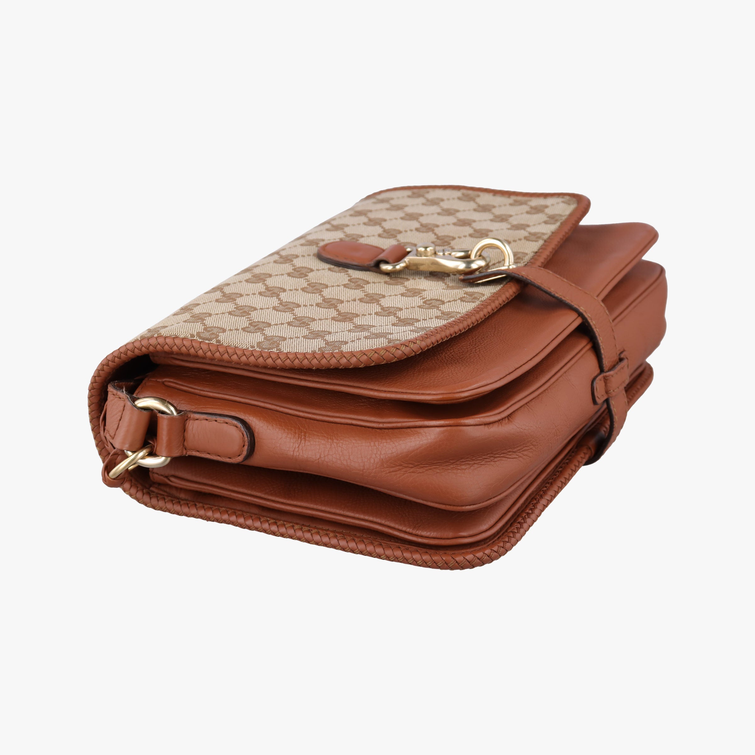 Vintage Gucci Marrakech Messenger Brown Canvas 257024 shoulderbag | stylenewstar