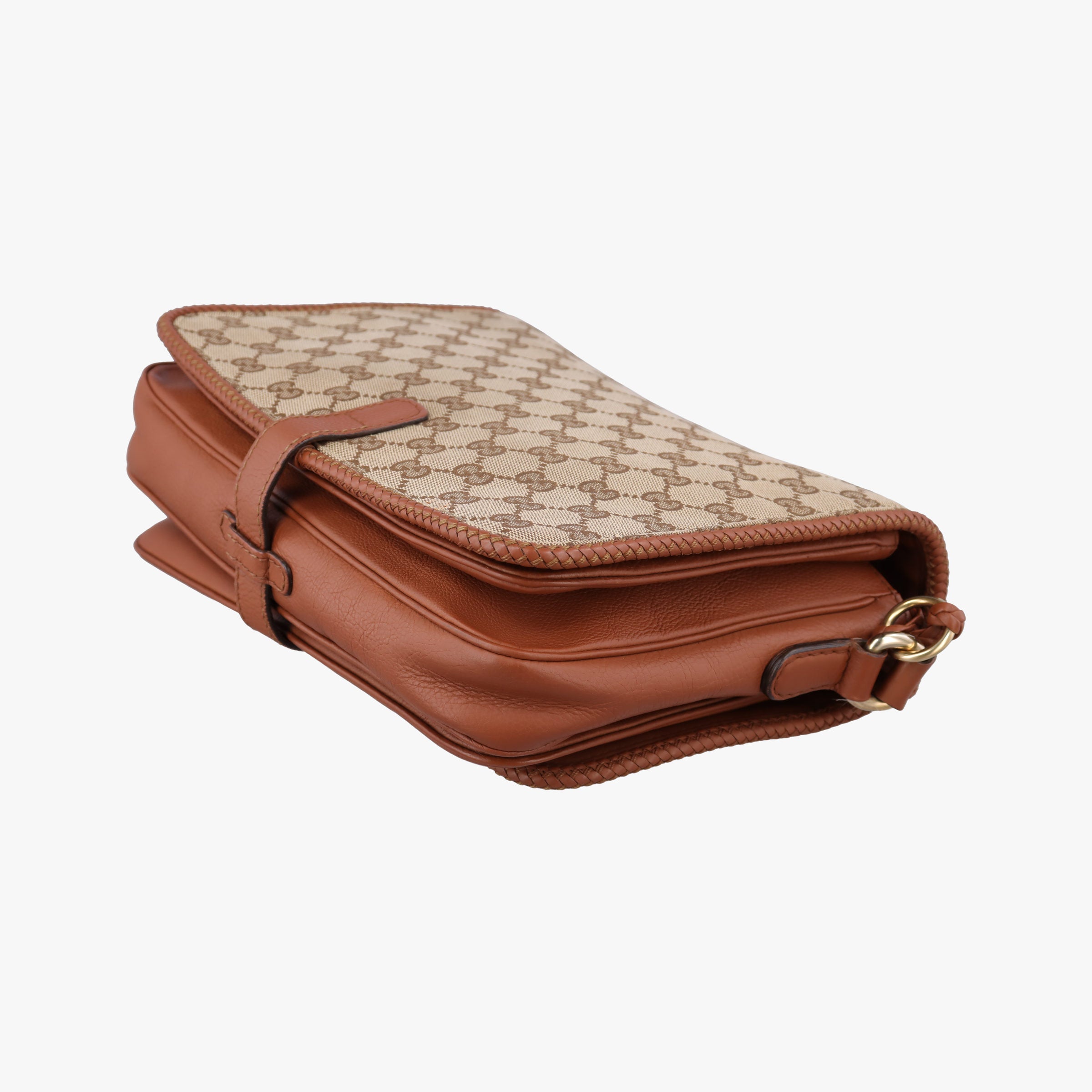 Vintage Gucci Marrakech Messenger Brown Canvas 257024 shoulderbag | stylenewstar