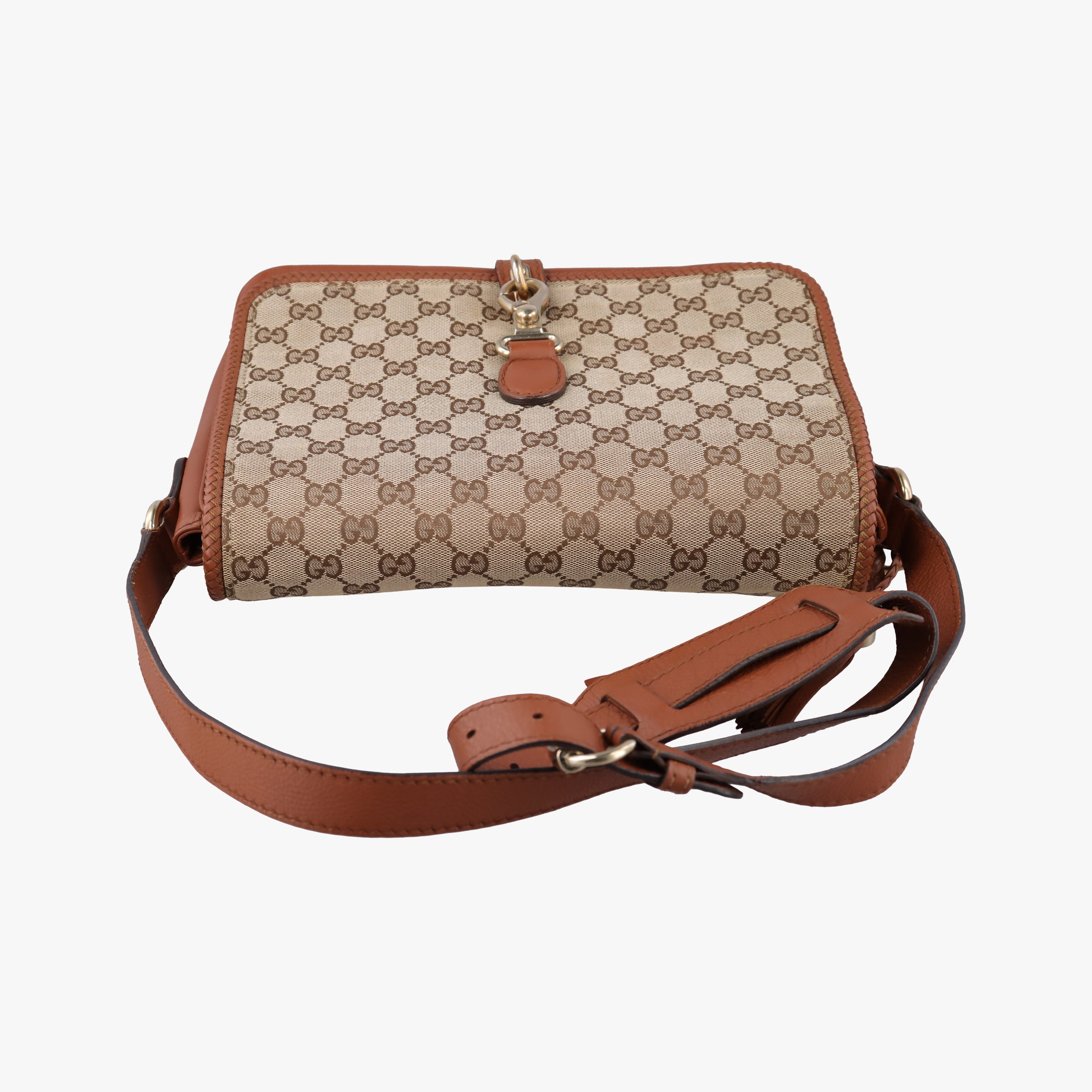 Vintage Gucci Marrakech Messenger Brown Canvas 257024 shoulderbag | stylenewstar