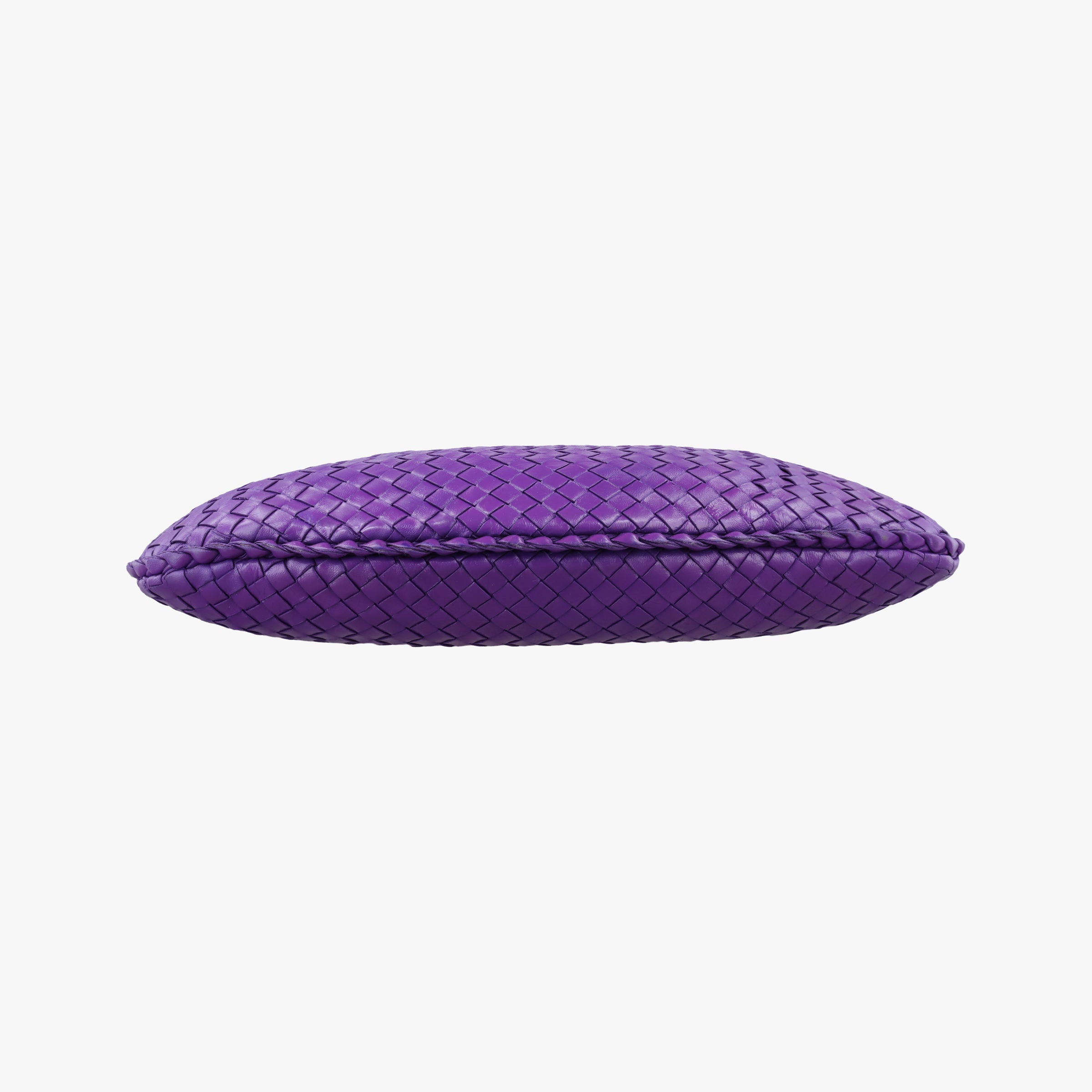 Pre-owned Bottega Veneta Intrecciato Purple lambskin  shoulderbag | stylenewstar