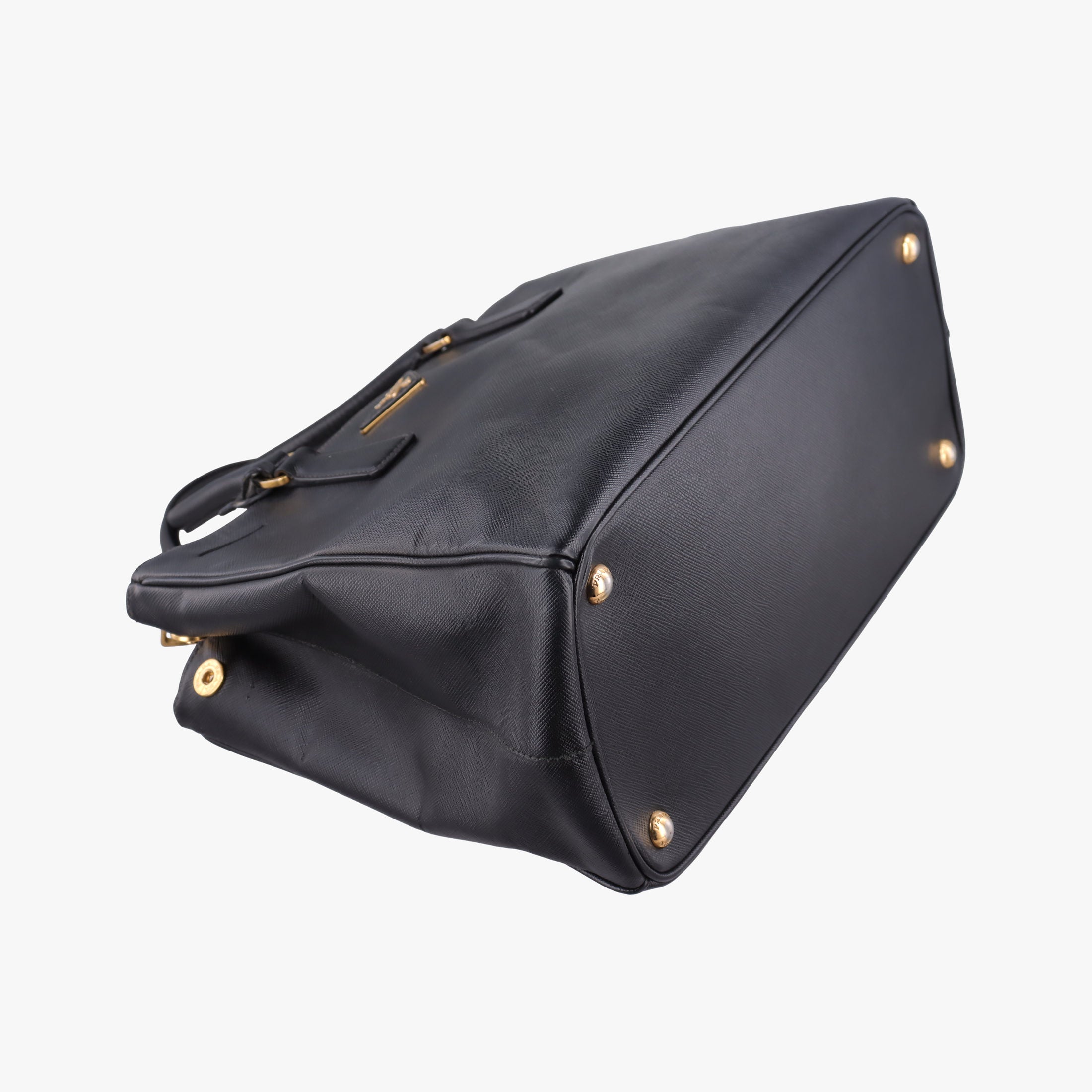 Pre-owned Prada Galleria Black SAFFIANO Leather BN2274 handbag | stylenewstar