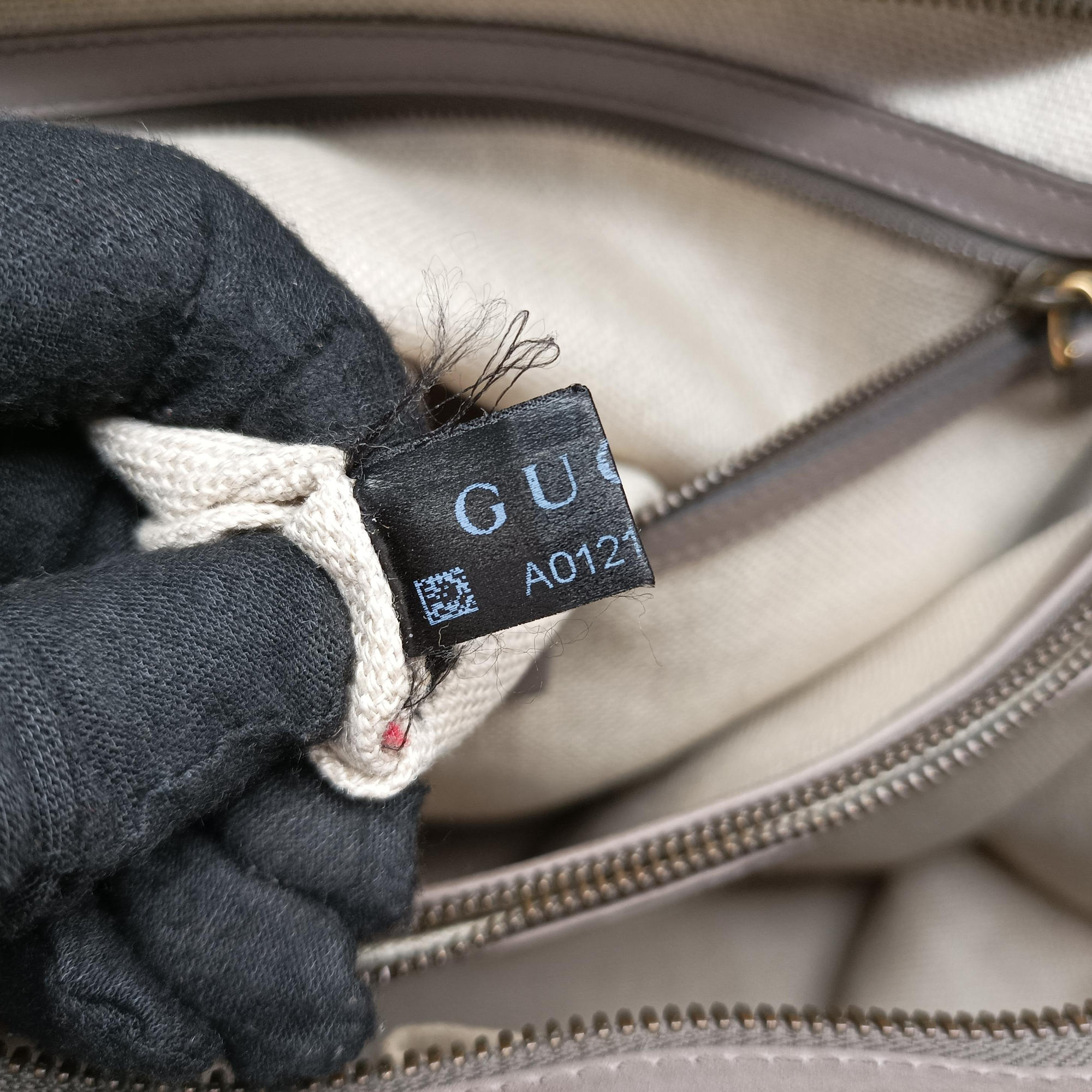 Vintage Gucci horse bit Grey Leather 296900 handbag | stylenewstar