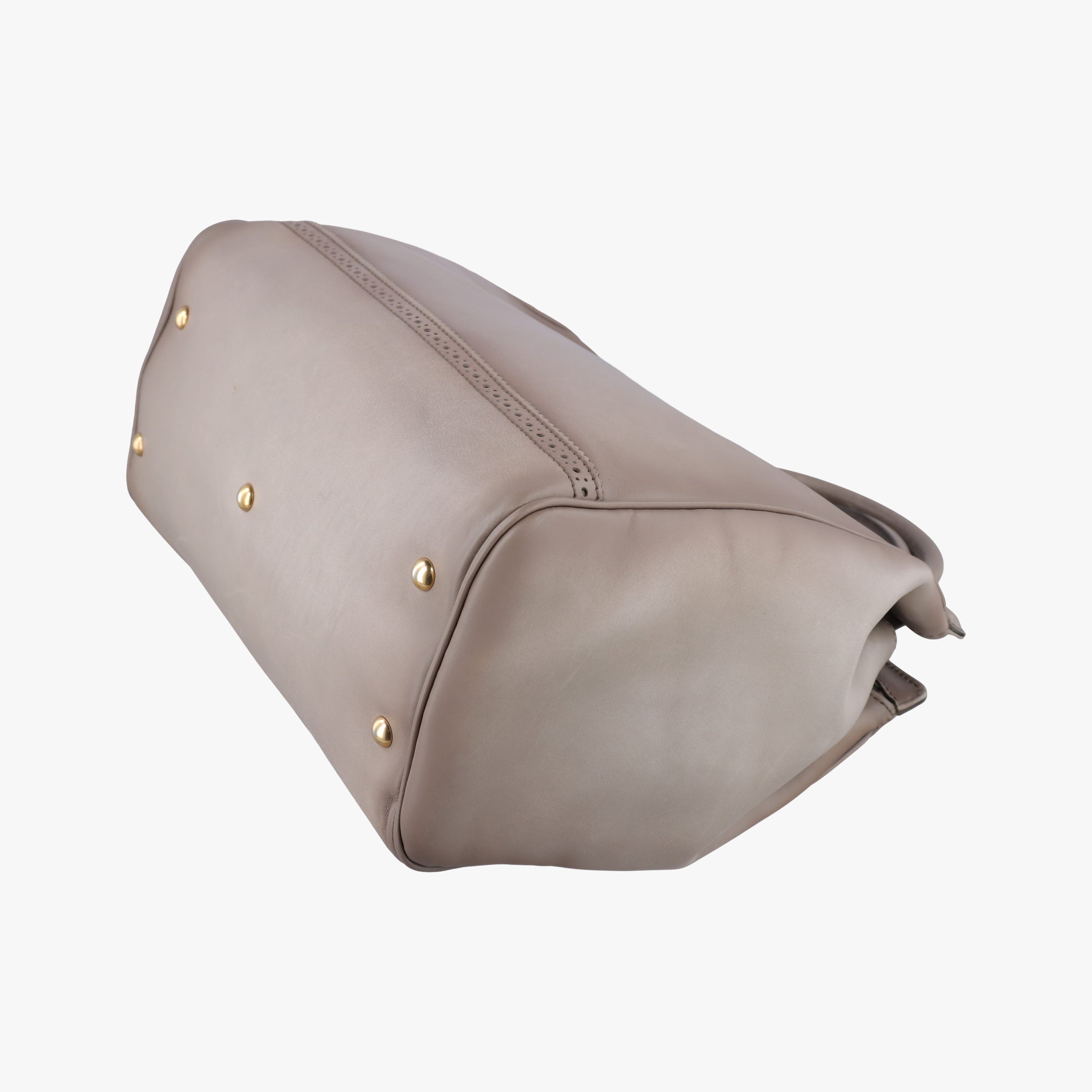 Vintage Gucci horse bit Grey Leather 296900 handbag | stylenewstar