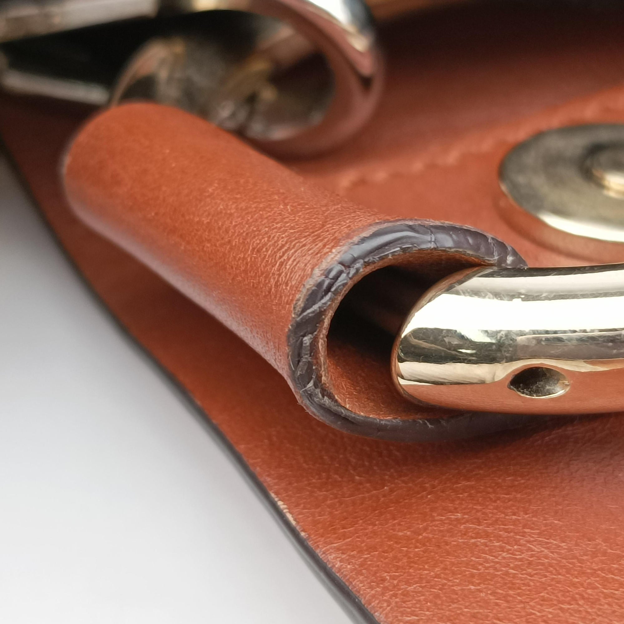 Secondhand Chloe FAYE Brown Suede × leather  shoulderbag | stylenewstar