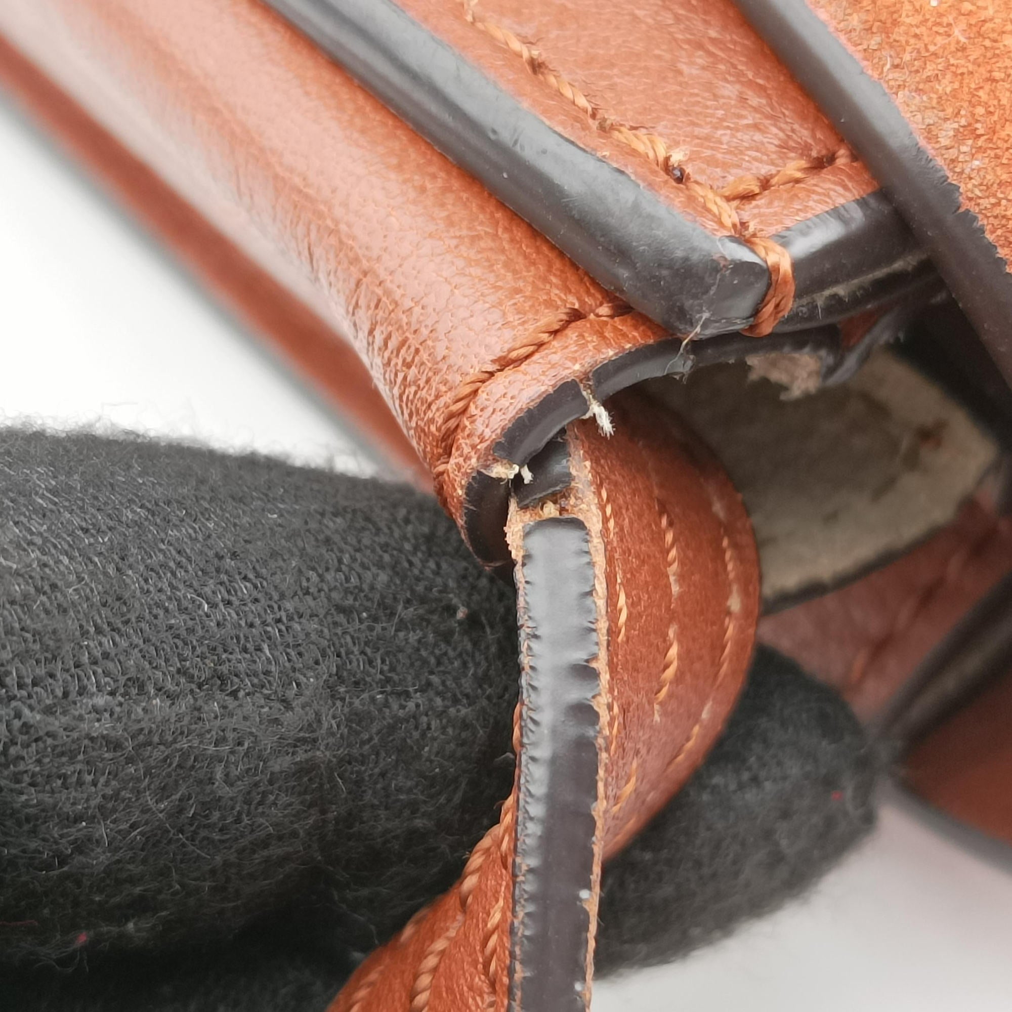 Secondhand Chloe FAYE Brown Suede × leather  shoulderbag | stylenewstar