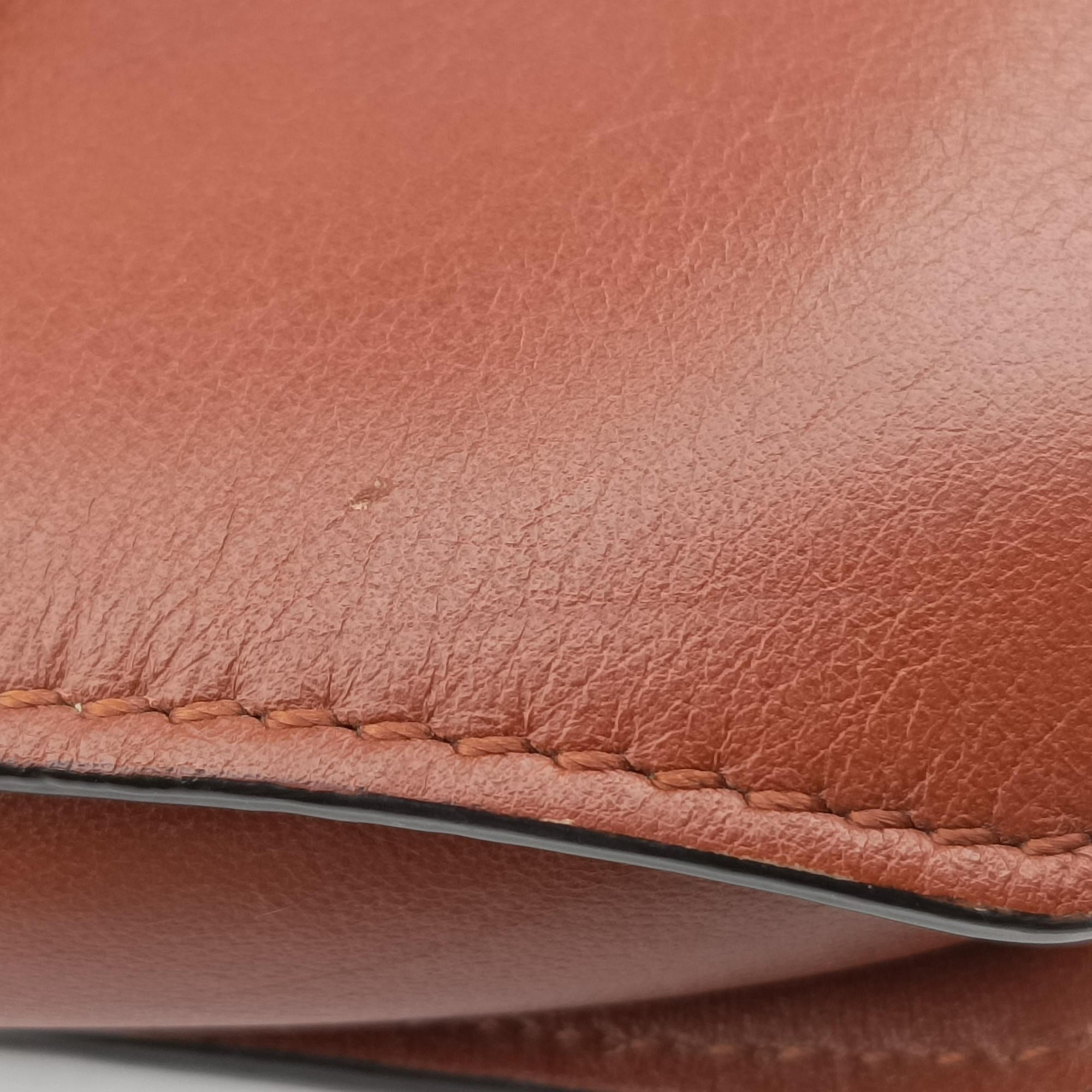 Secondhand Chloe FAYE Brown Suede × leather  shoulderbag | stylenewstar