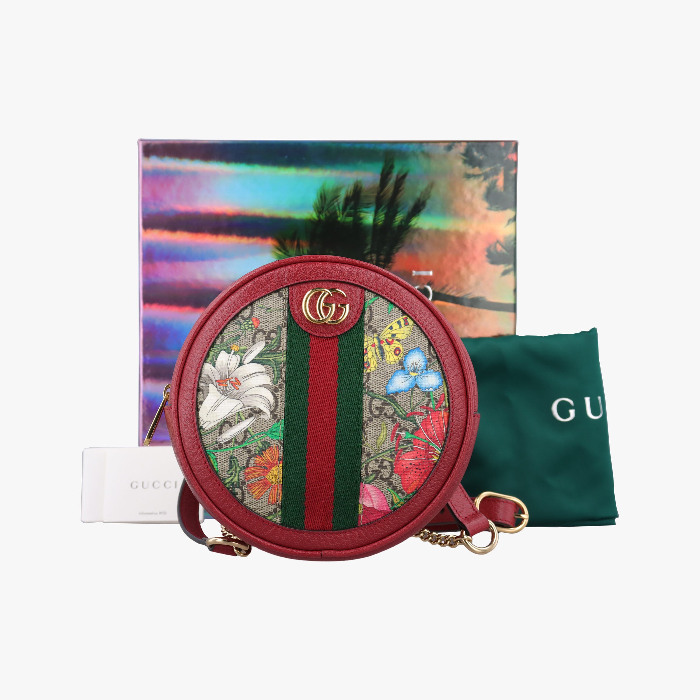 Vintage Gucci Ophidia Multicolour PVC coated canvas×Leather 598661 backpack/rucksack | stylenewstar