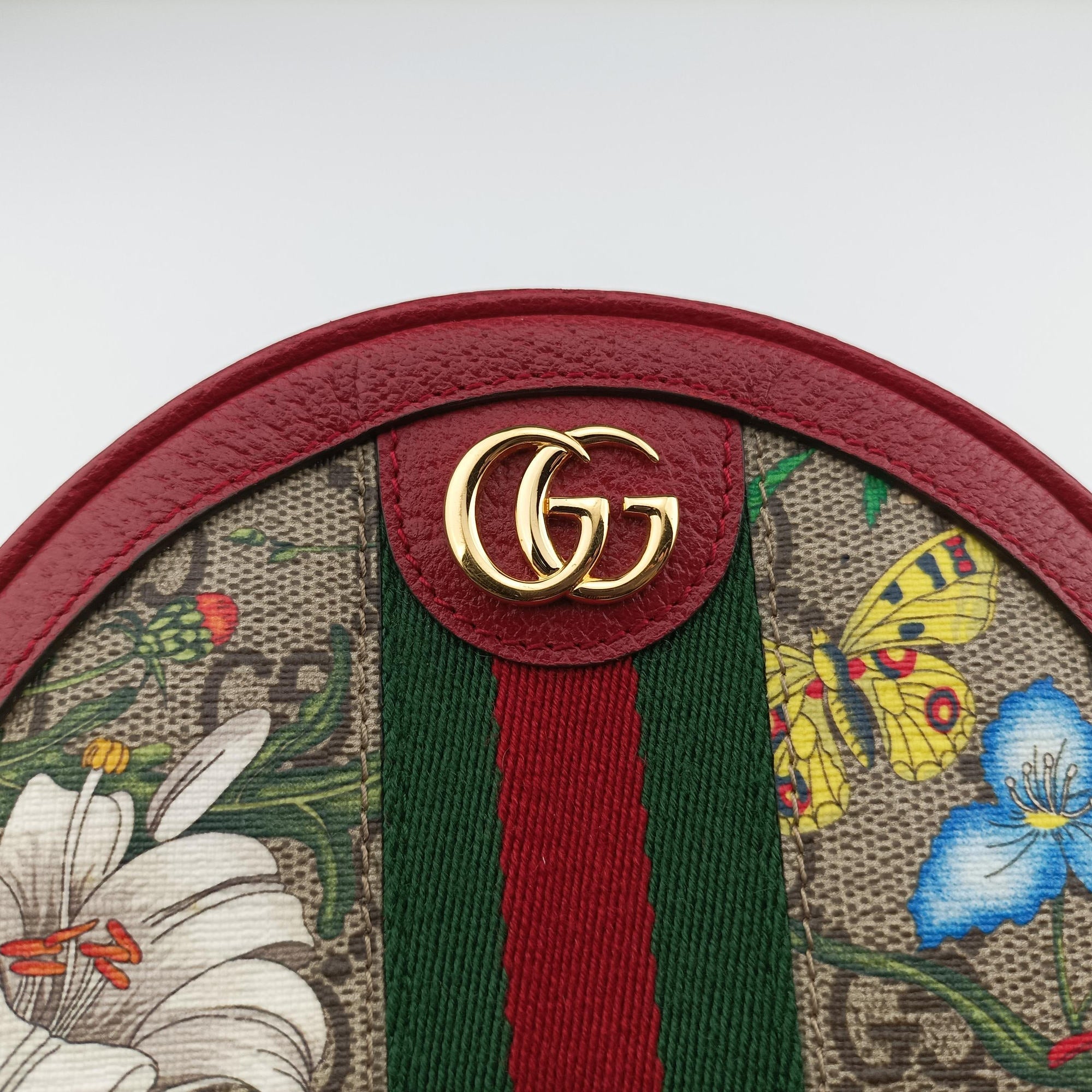 Vintage Gucci Ophidia Multicolour PVC coated canvas×Leather 598661 backpack/rucksack | stylenewstar