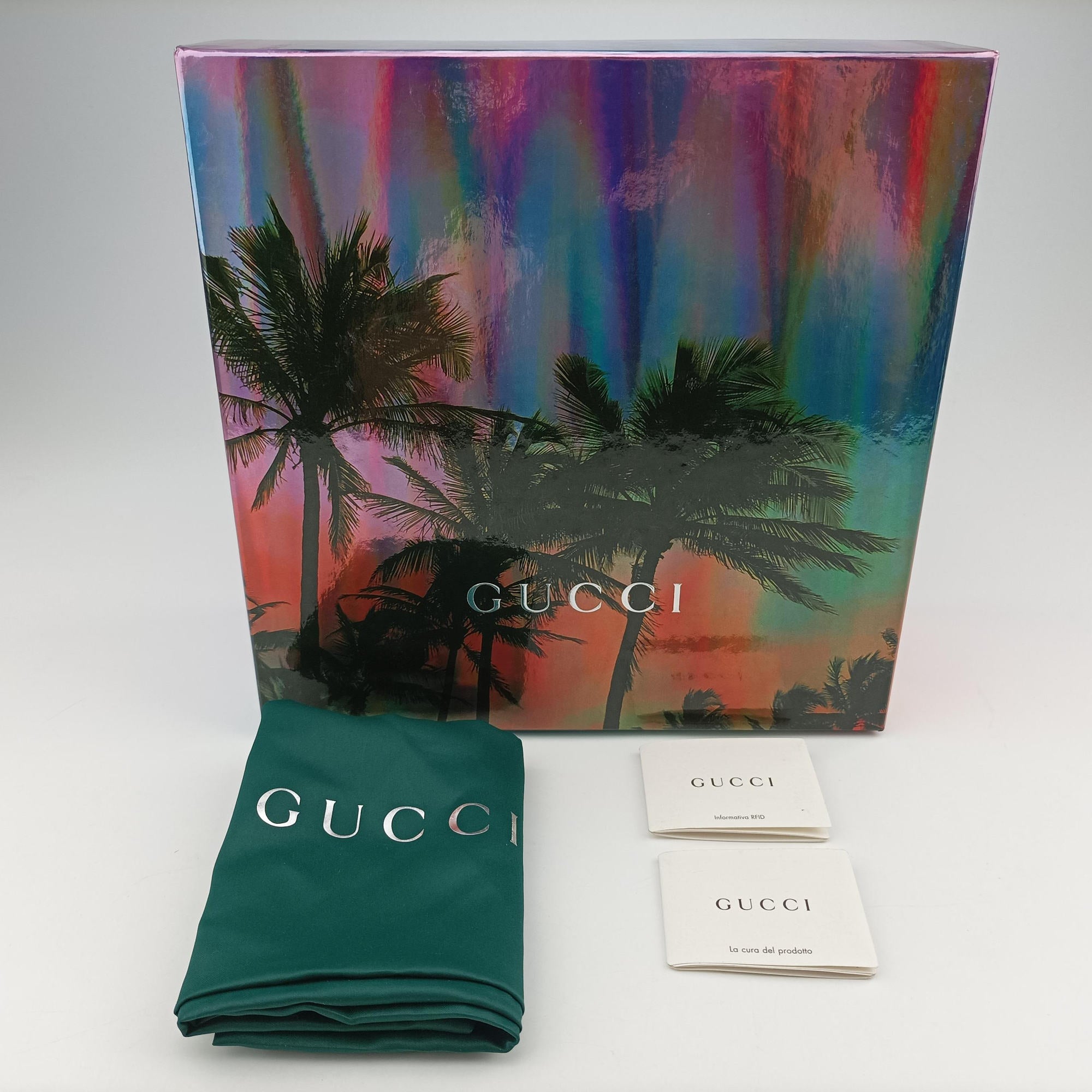 Vintage Gucci Ophidia Multicolour PVC coated canvas×Leather 598661 backpack/rucksack | stylenewstar