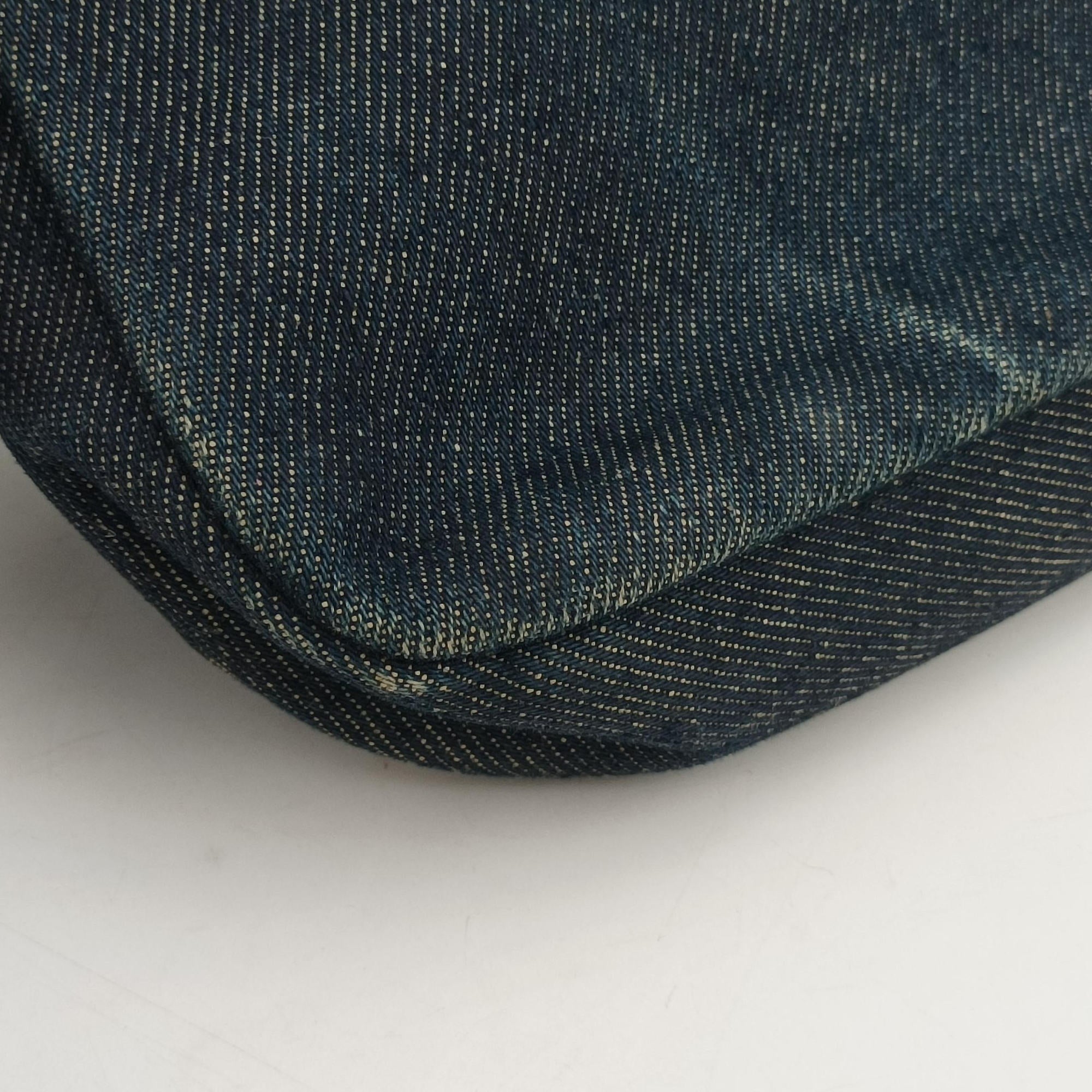 Pre-owned Christian Dior Marispearl Navy denim  handbag | stylenewstar