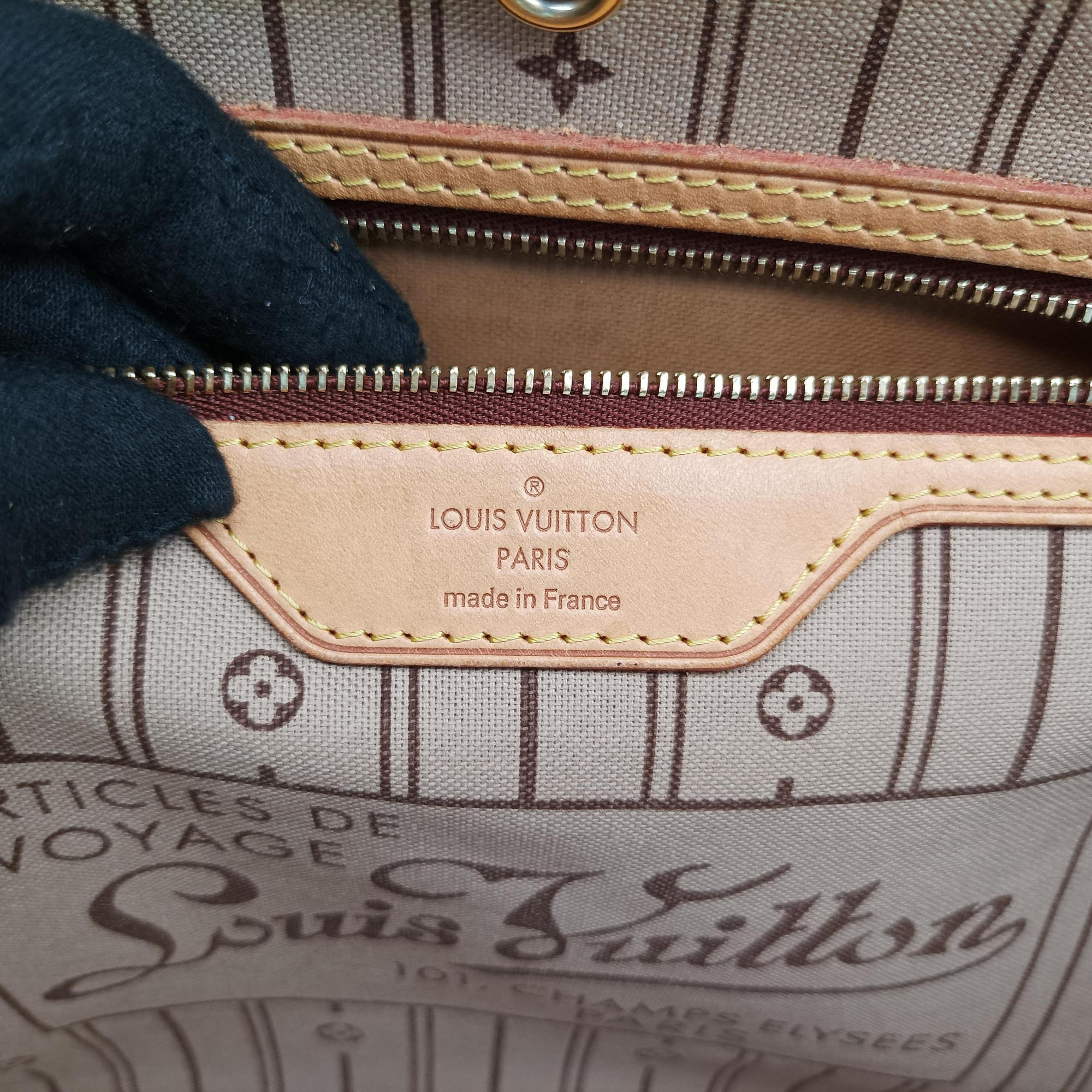 Pre-owned Louis Vuitton NEVERFULL GM Brown Monogram Canvas M40156 shoulderbag | stylenewstar