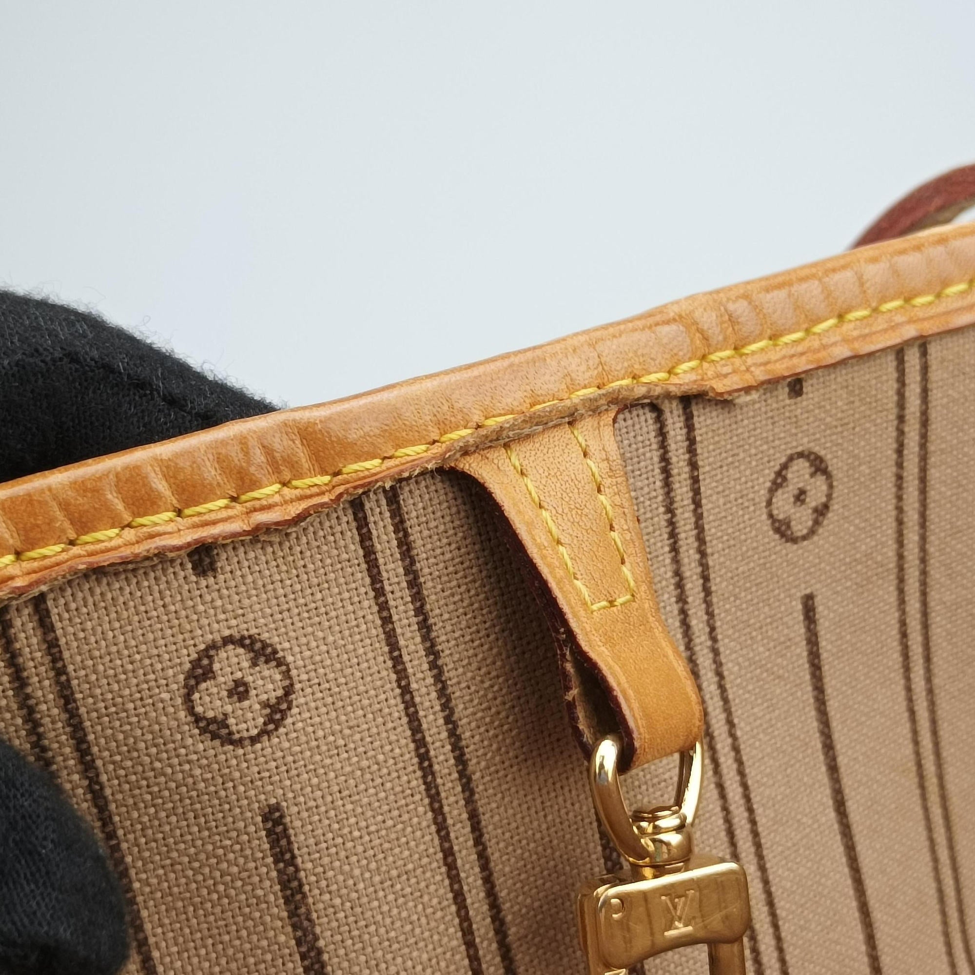 Pre-owned Louis Vuitton NEVERFULL GM Brown Monogram Canvas M40156 shoulderbag | stylenewstar