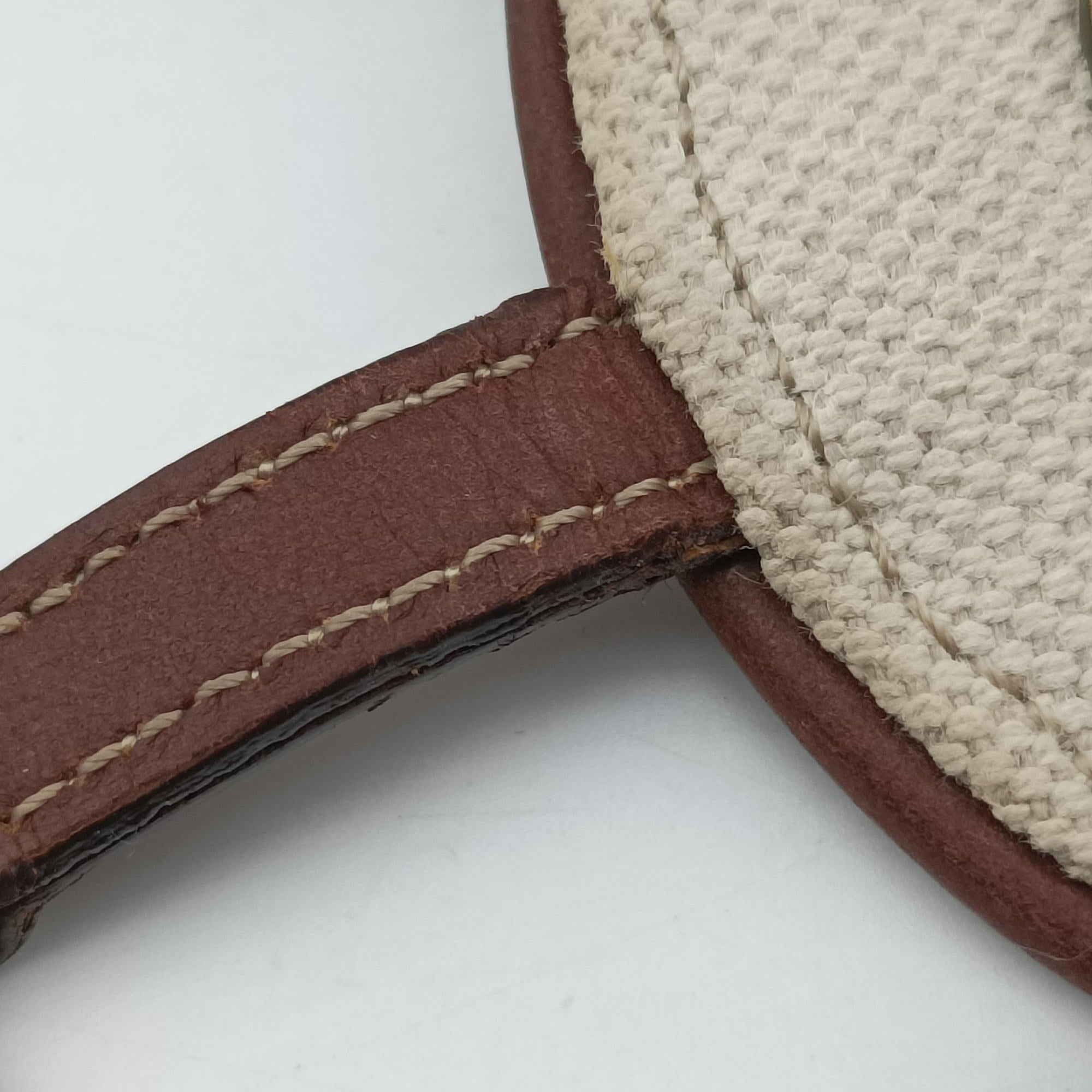 Pre-owned Christian Dior Saddle Beige × Brown Canvas × Leather  bum bag/waist bag | stylenewstar