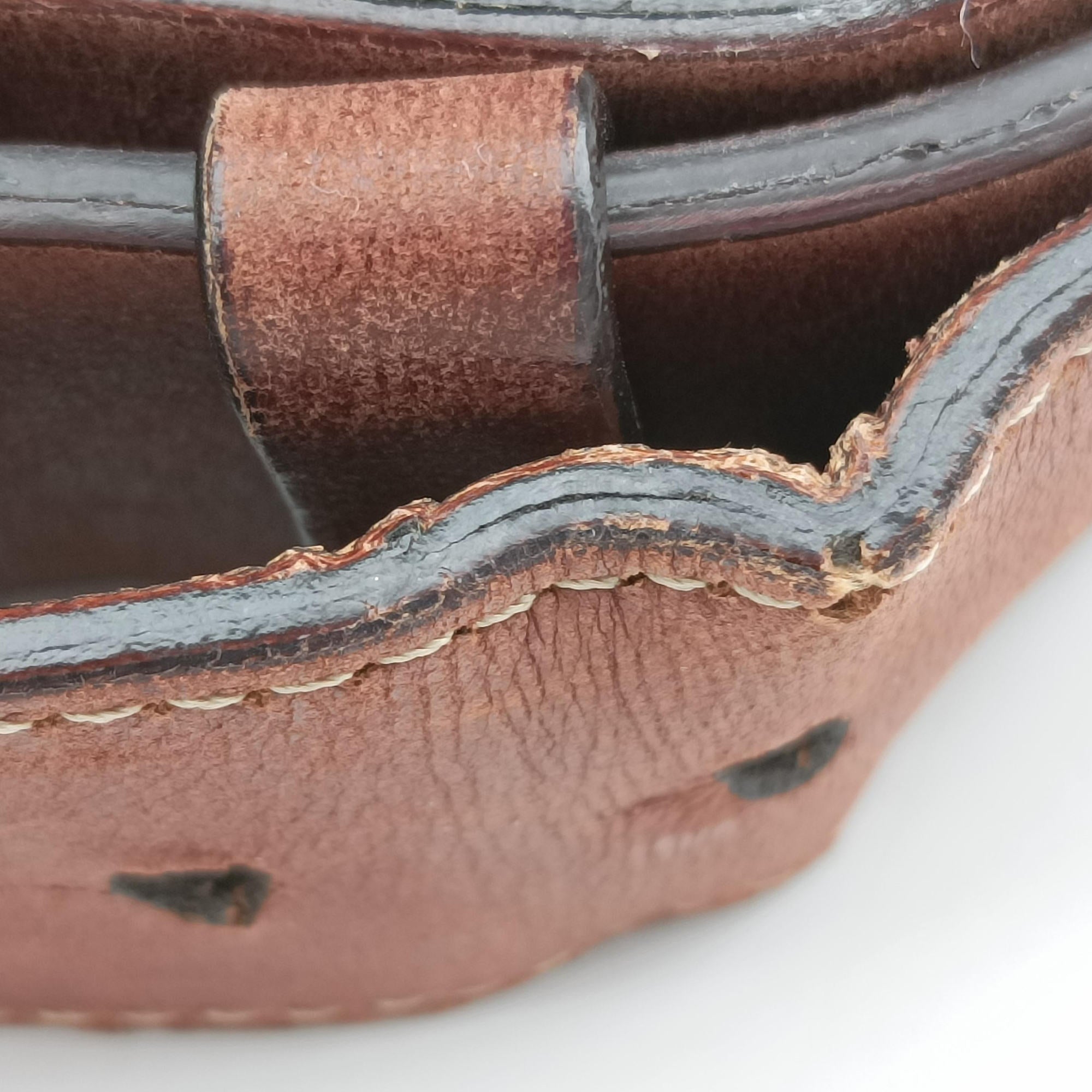 Pre-owned Christian Dior Saddle Beige × Brown Canvas × Leather  bum bag/waist bag | stylenewstar