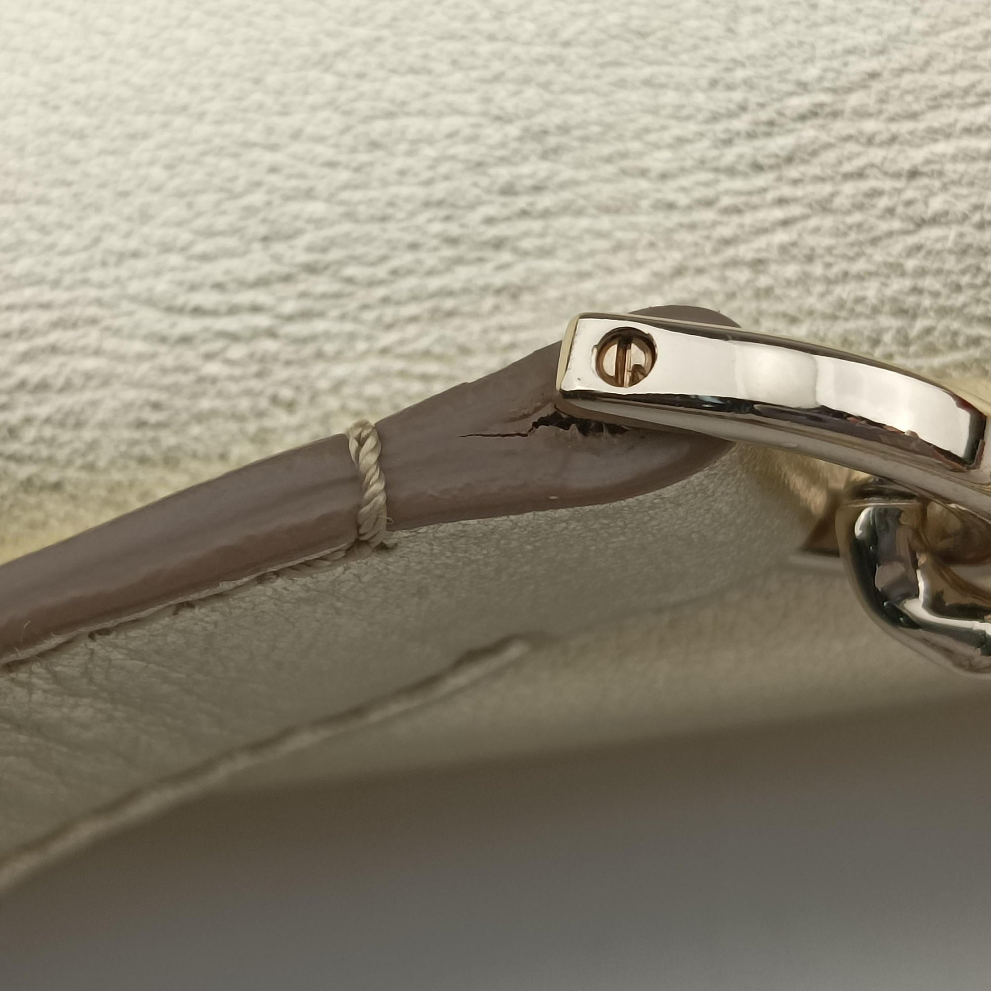 Secondhand TODS Double T Golden Leather  shoulderbag | stylenewstar