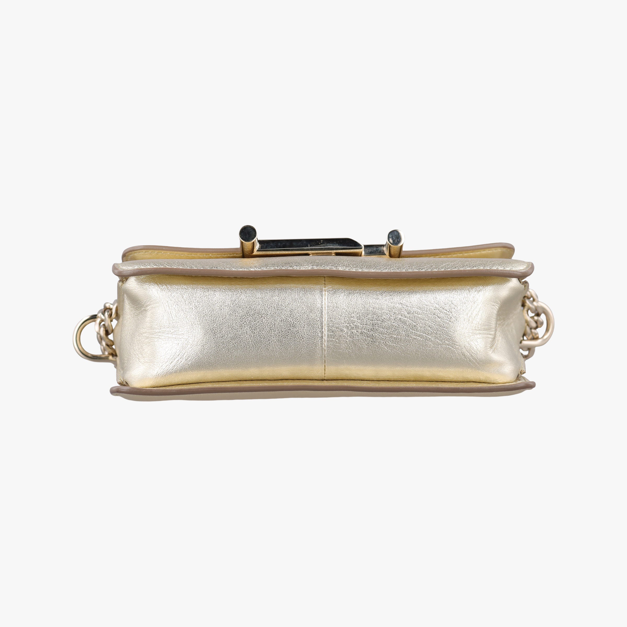 Secondhand TODS Double T Golden Leather  shoulderbag | stylenewstar