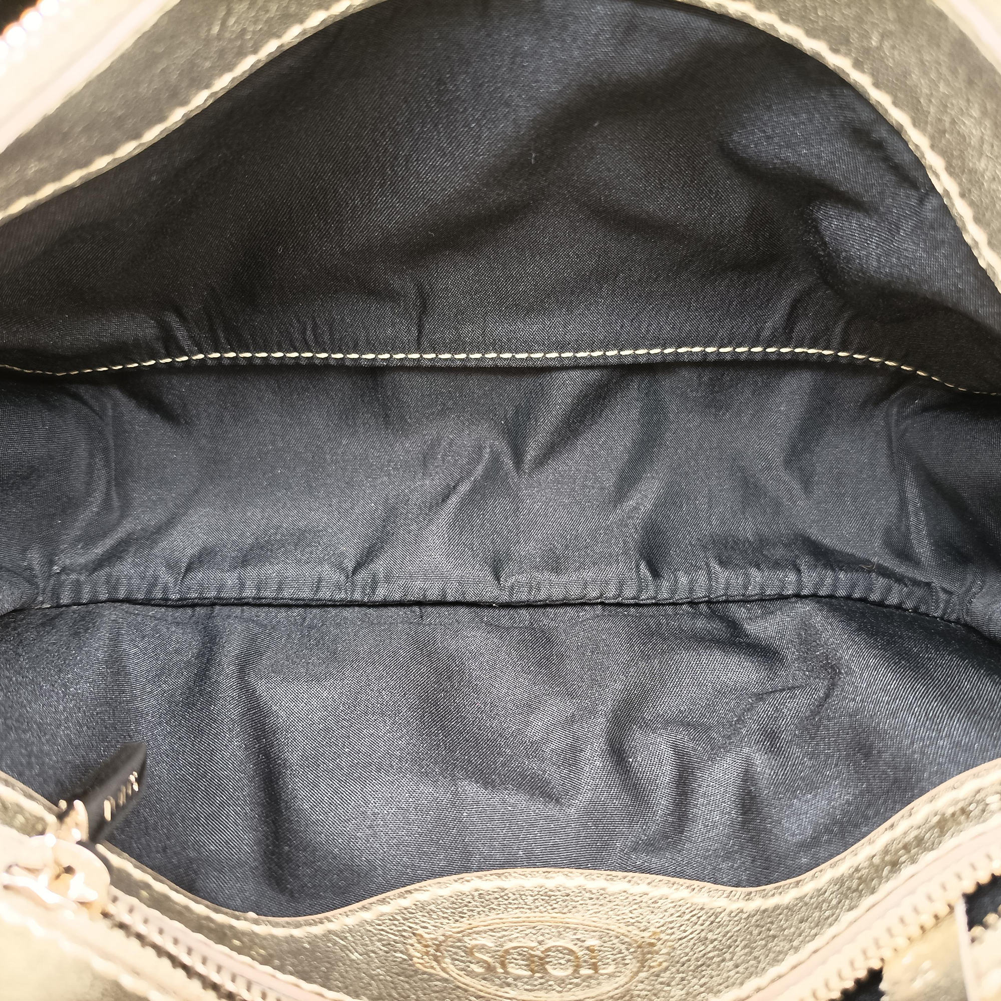 Secondhand TODS Double T Golden Leather  shoulderbag | stylenewstar