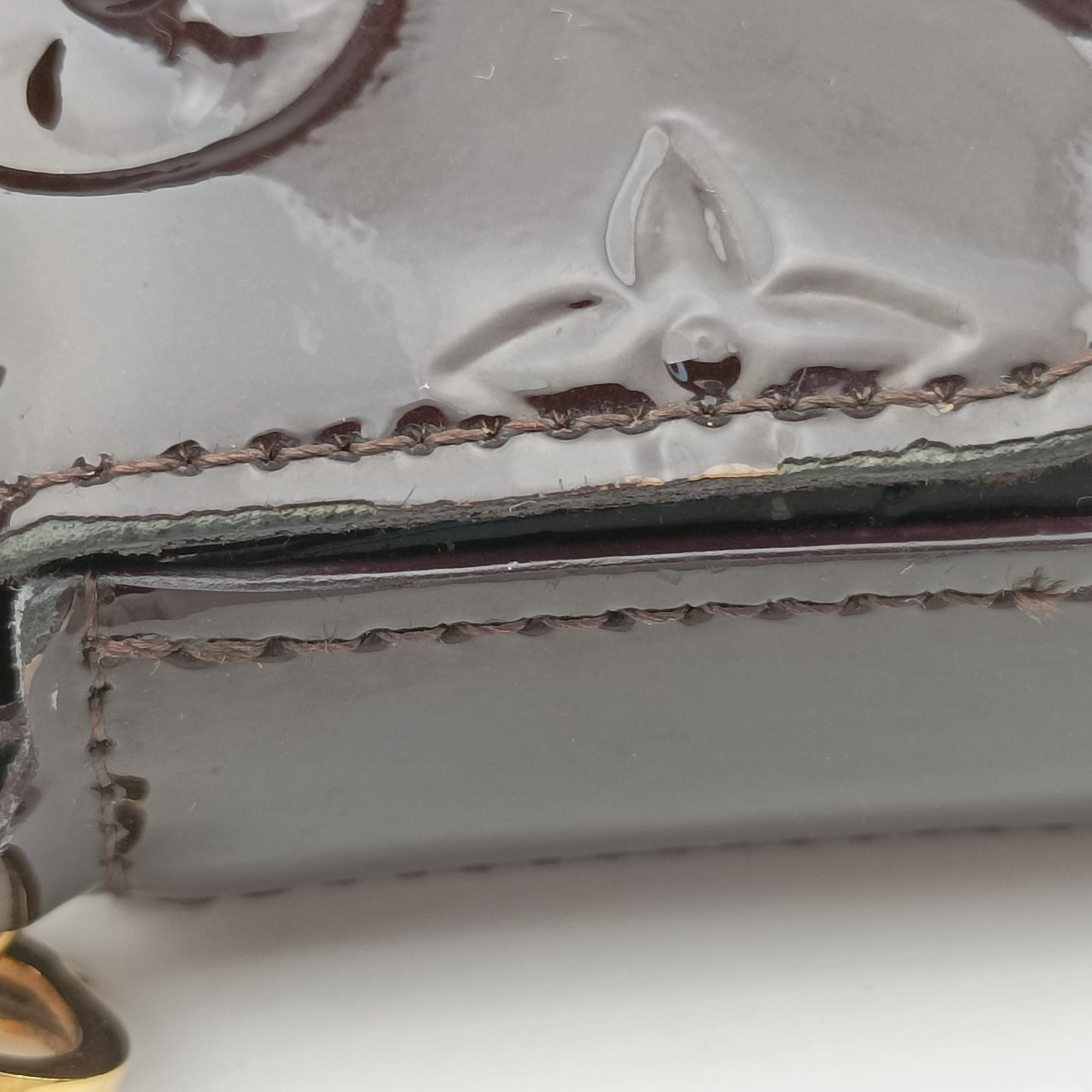 Vintage Louis Vuitton Pochette Felice Amarante Vernis M61267 shoulderbag | stylenewstar