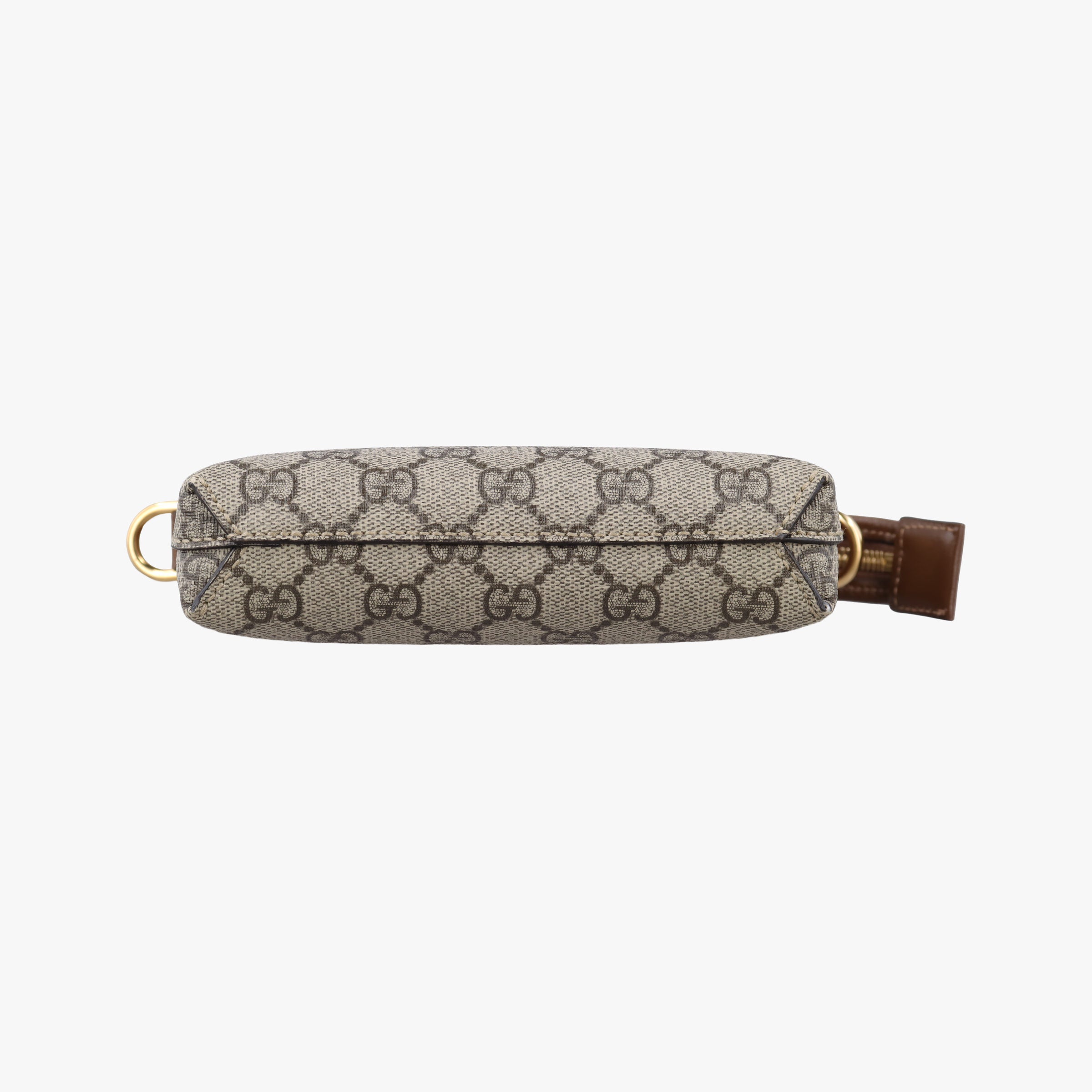 Pre-owned Gucci Interlocking G Messenger Beige × Brown PVC coated canvas× Leather 723306 shoulderbag | stylenewstar