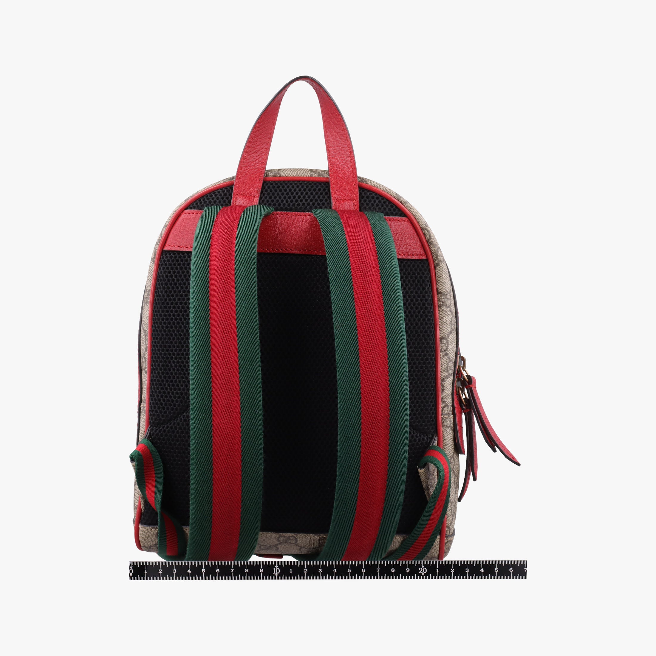 Pre-owned Gucci GG Supreme Bosco dog print Multicolour PVC coated canvas 495621 backpack/rucksack | stylenewstar