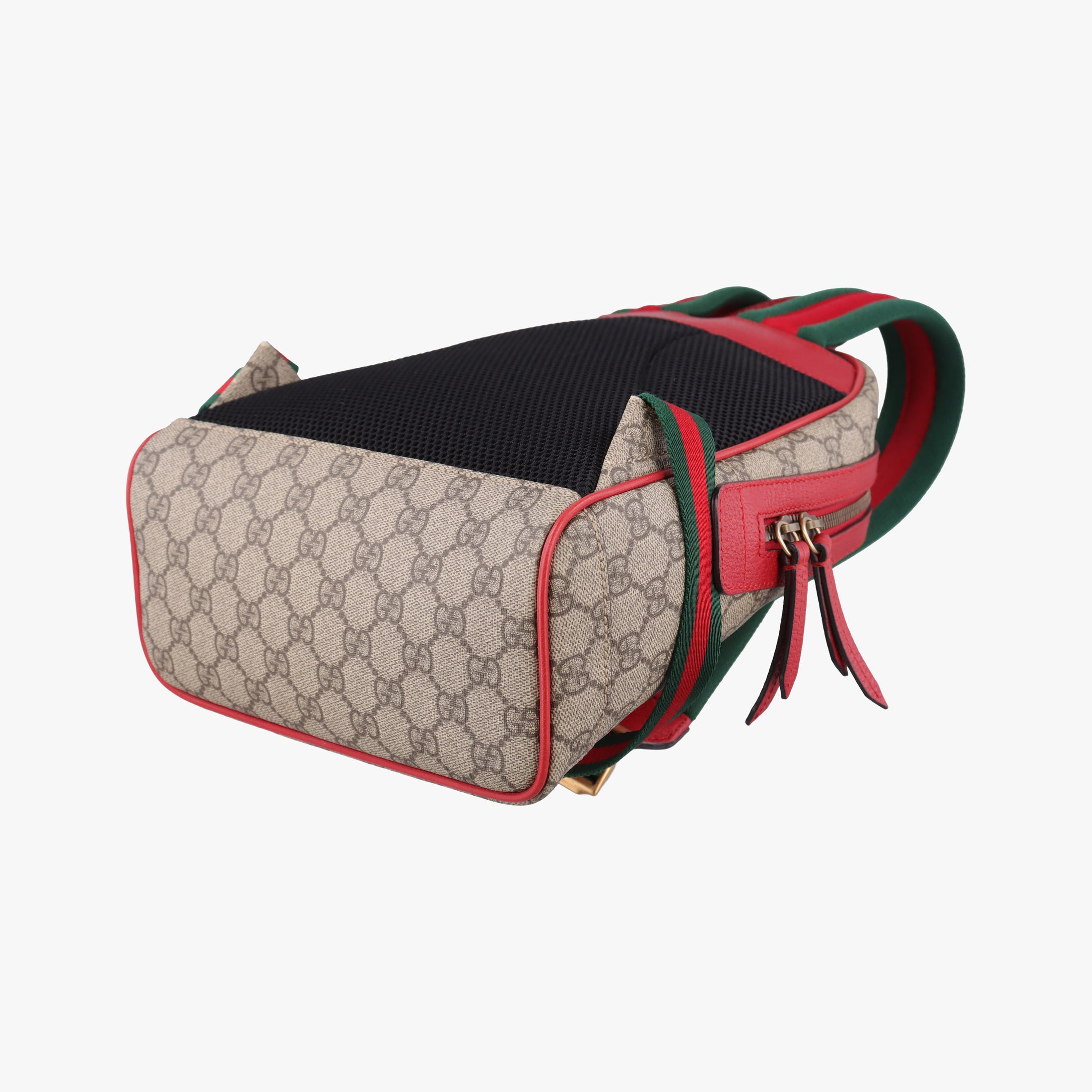 Pre-owned Gucci GG Supreme Bosco dog print Multicolour PVC coated canvas 495621 backpack/rucksack | stylenewstar