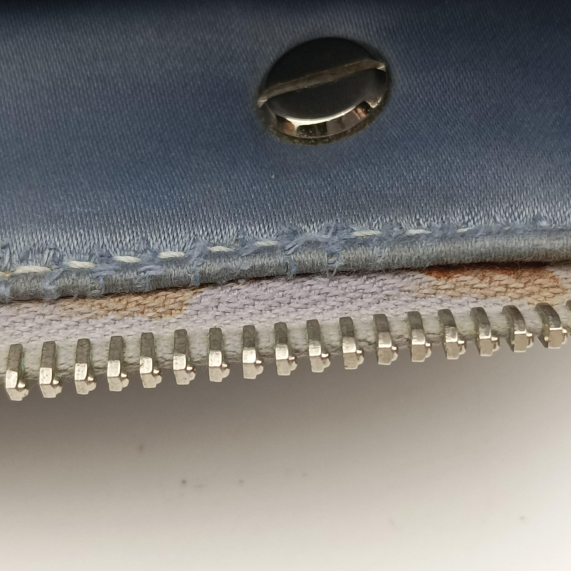 Pre-owned Fendi By the Way Gray × Multi Leather 8BL135 handbag | stylenewstar