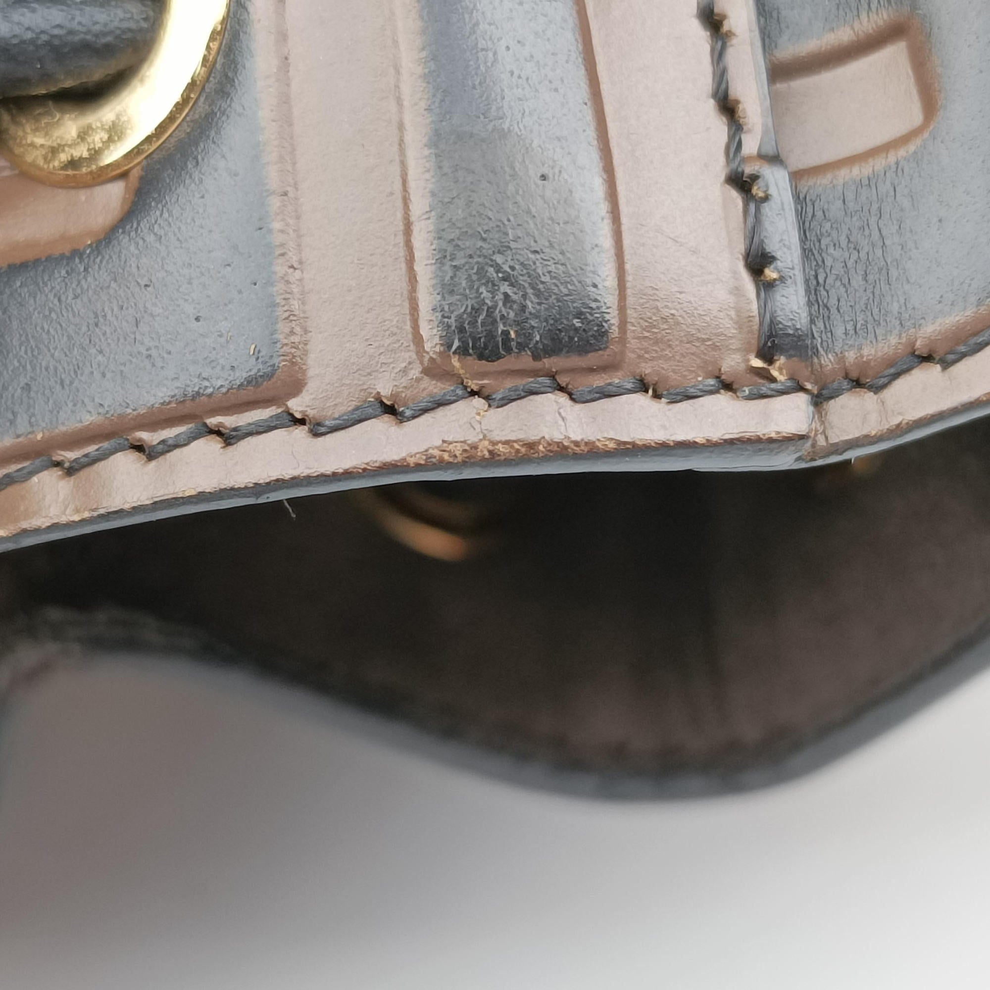 Pre-owned Fendi Mon Tresor Mini Bucket Brown Leather 8BS010/8AV105 shoulderbag | stylenewstar
