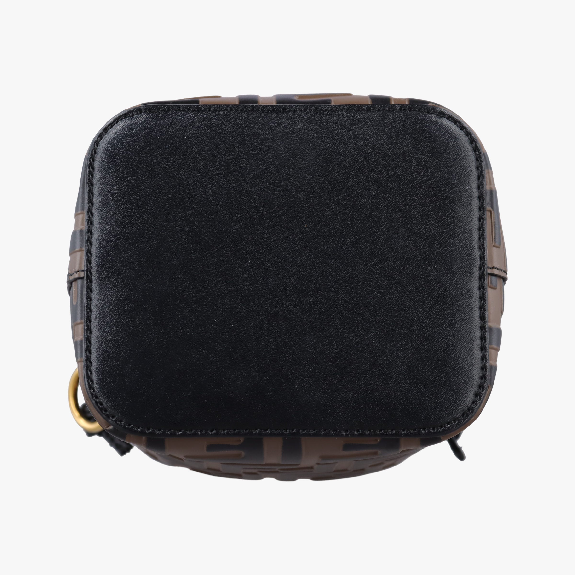 Pre-owned Fendi Mon Tresor Mini Bucket Brown Leather 8BS010/8AV105 shoulderbag | stylenewstar