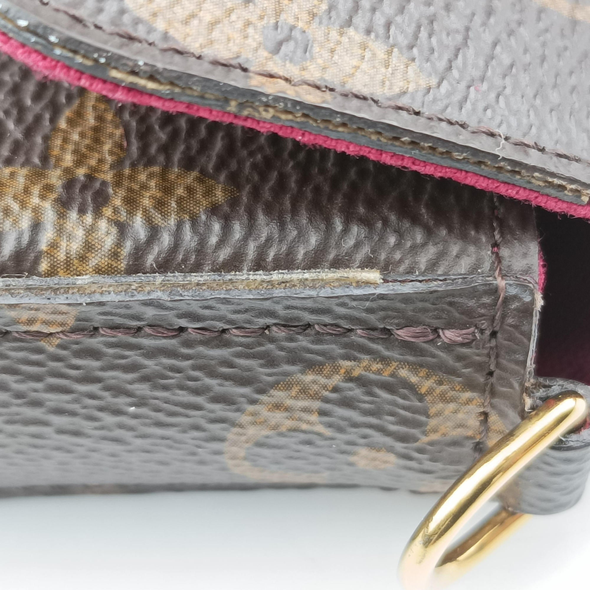 Vintage Louis Vuitton Pochette Felicie Brown Monogram Canvas M61276 shoulderbag | stylenewstar