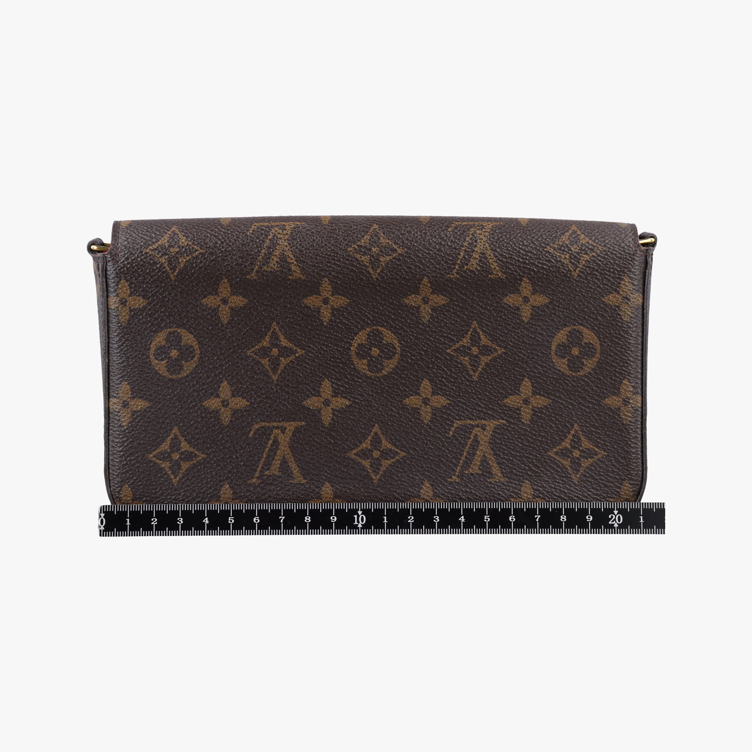 Vintage Louis Vuitton Pochette Felicie Brown Monogram Canvas M61276 shoulderbag | stylenewstar