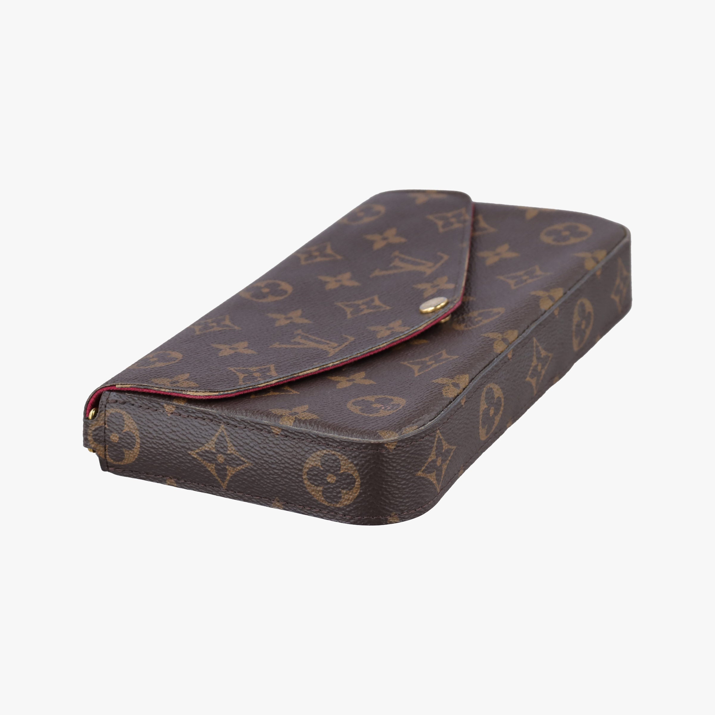 Vintage Louis Vuitton Pochette Felicie Brown Monogram Canvas M61276 shoulderbag | stylenewstar