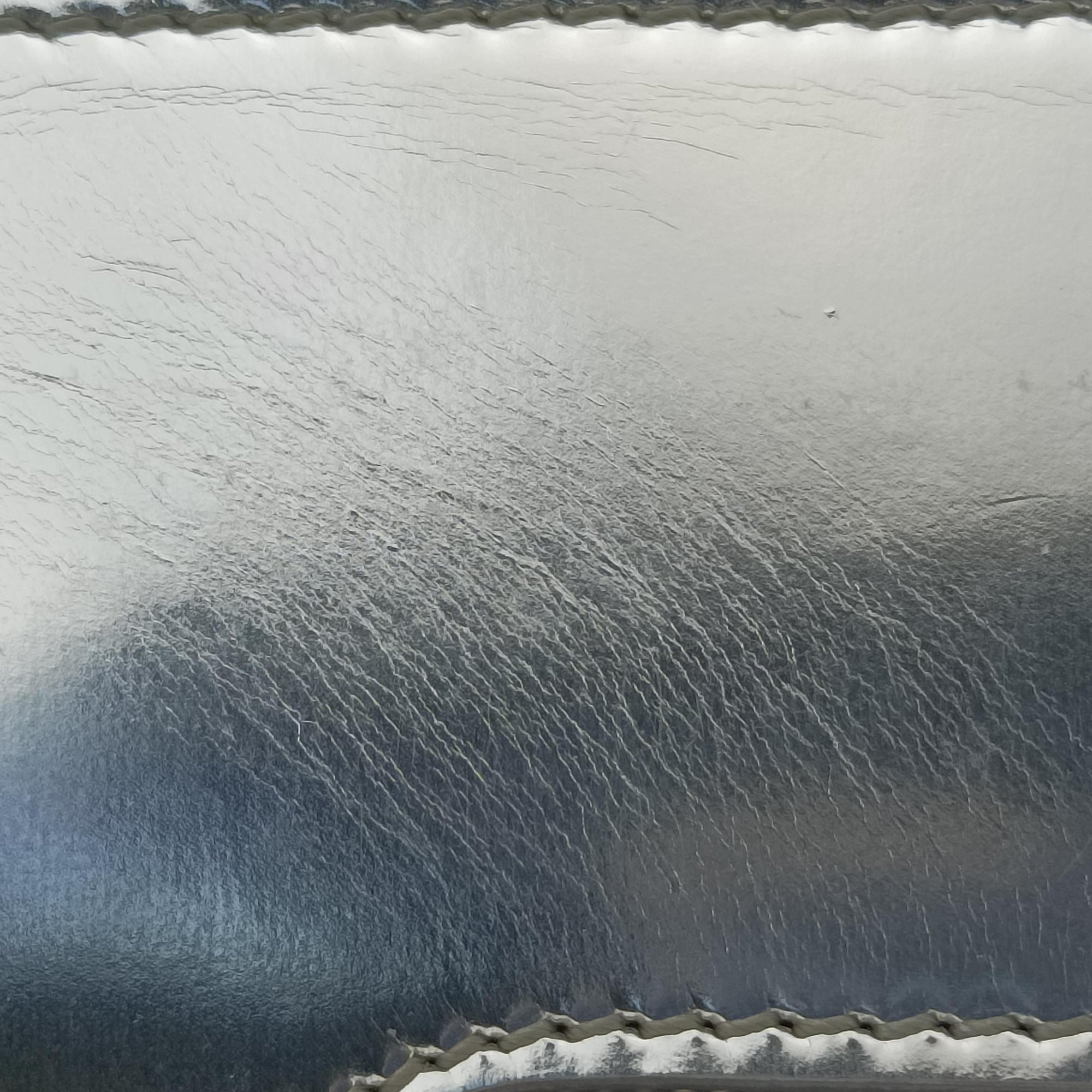Pre-owned Givenchy Pandora Box Silver Patent Leather  shoulderbag | stylenewstar