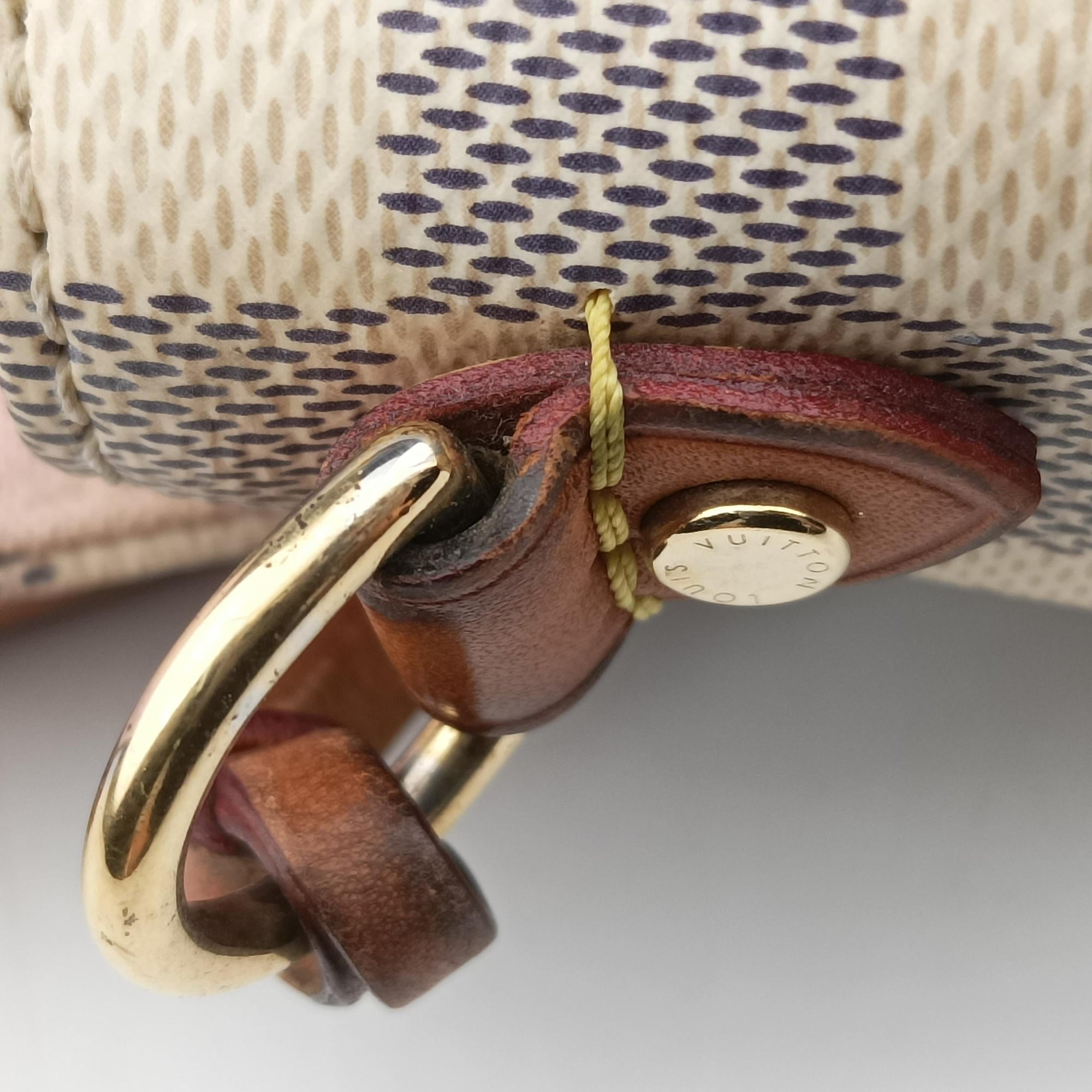 Vintage Louis Vuitton CROISETTE Azur Damier Canvas N41581 shoulderbag | stylenewstar