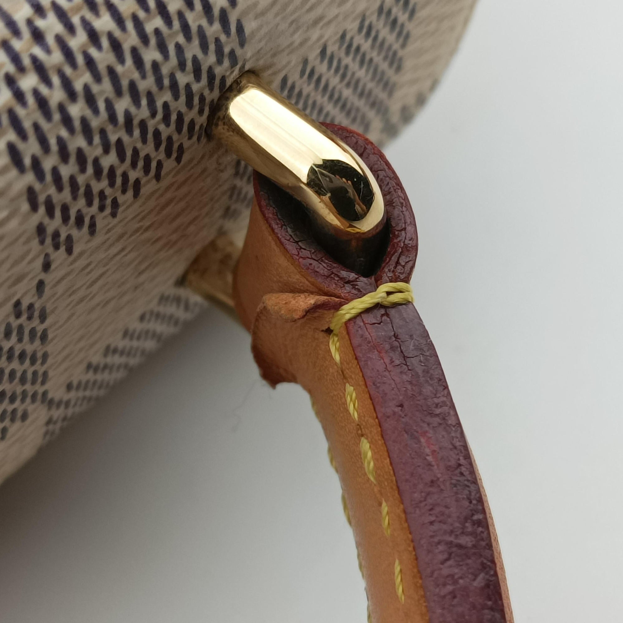 Vintage Louis Vuitton CROISETTE Azur Damier Canvas N41581 shoulderbag | stylenewstar