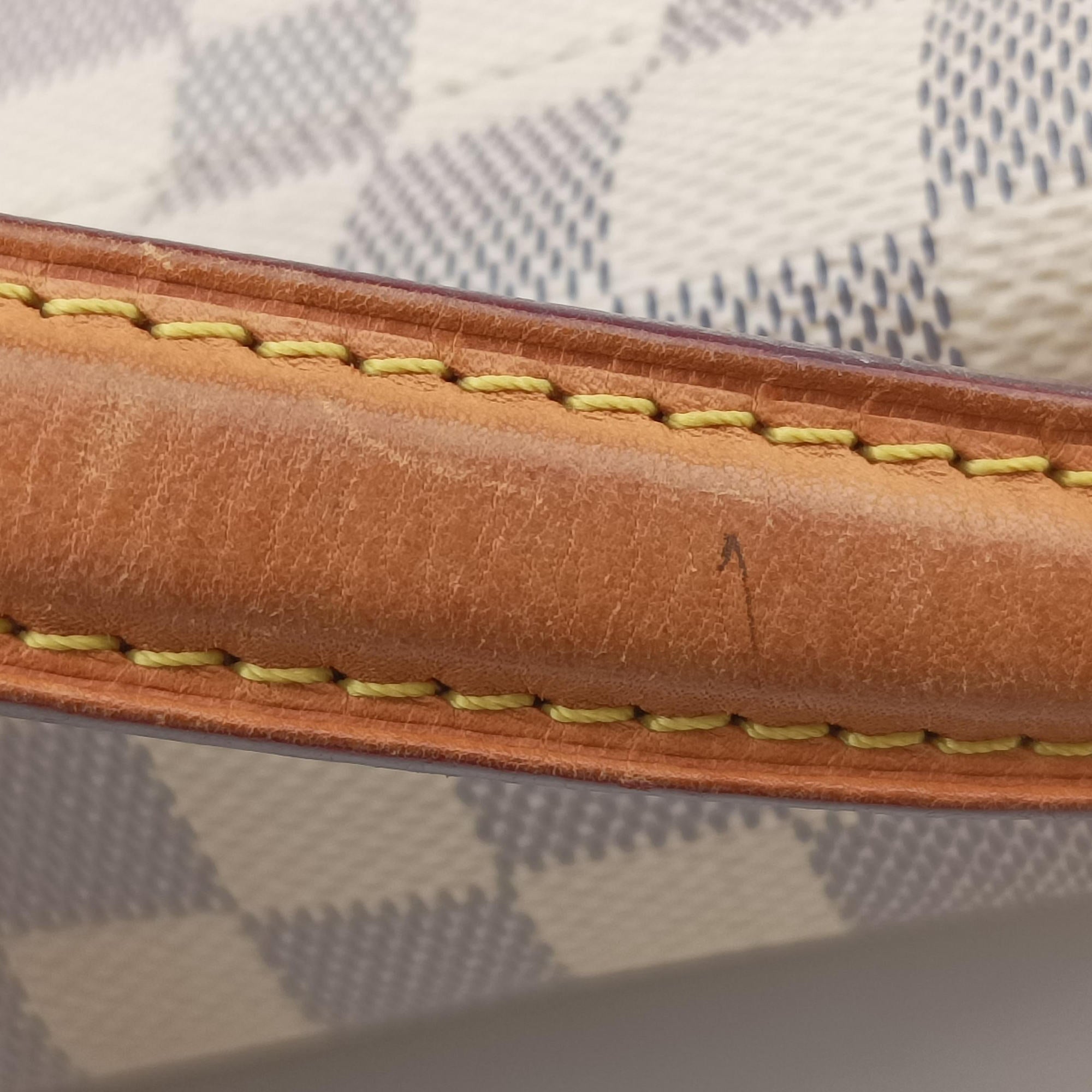 Vintage Louis Vuitton CROISETTE Azur Damier Canvas N41581 shoulderbag | stylenewstar