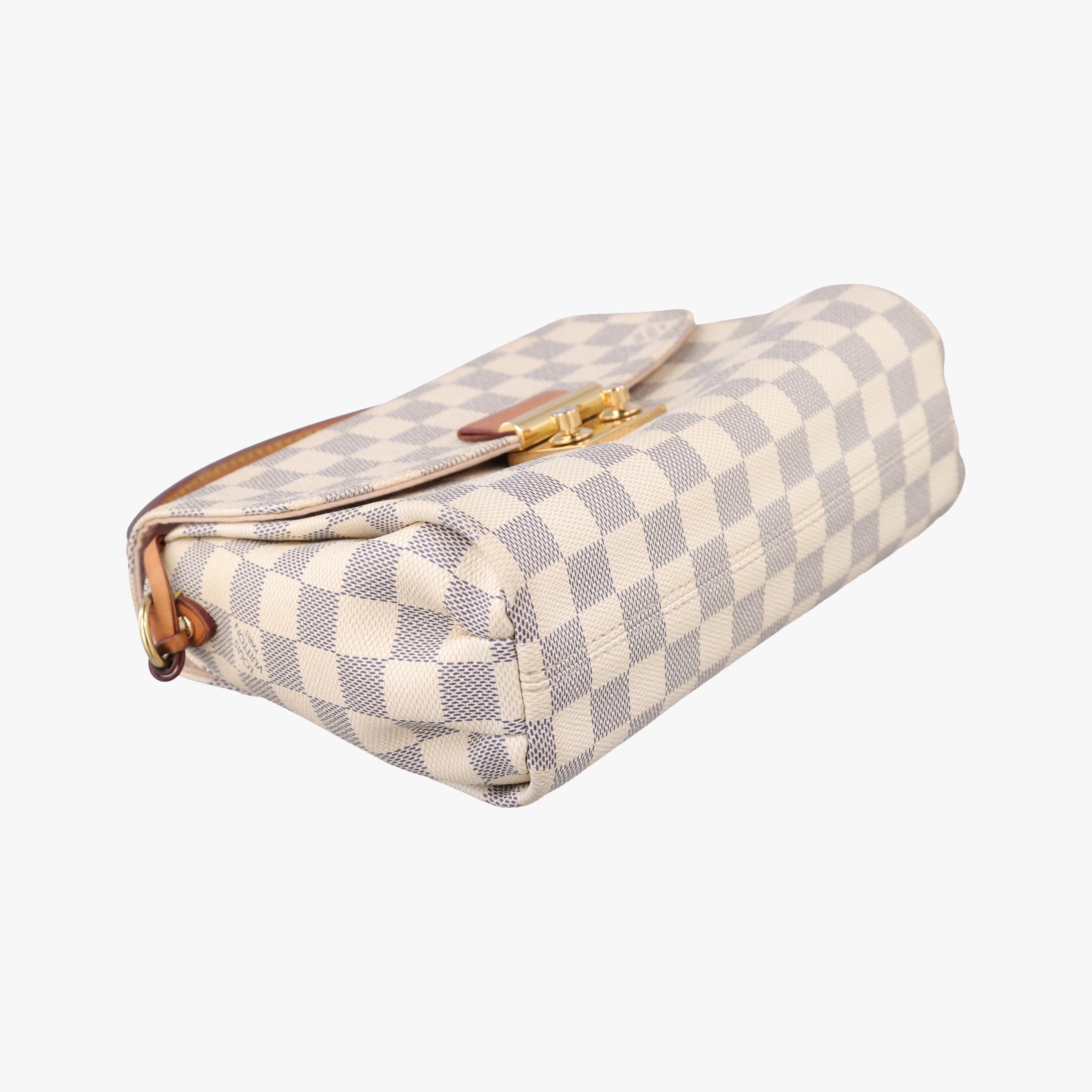 Vintage Louis Vuitton CROISETTE Azur Damier Canvas N41581 shoulderbag | stylenewstar