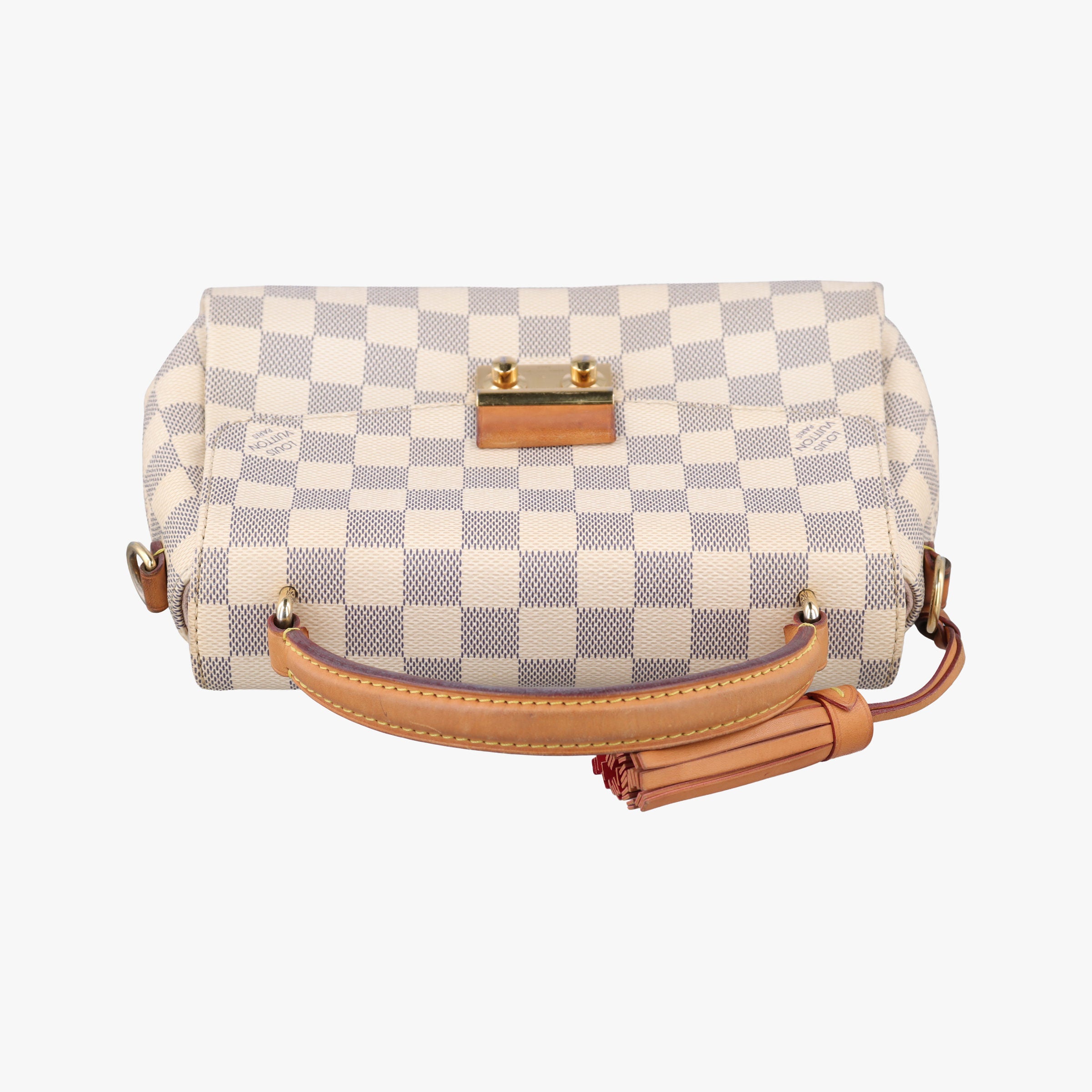Vintage Louis Vuitton CROISETTE Azur Damier Canvas N41581 shoulderbag | stylenewstar