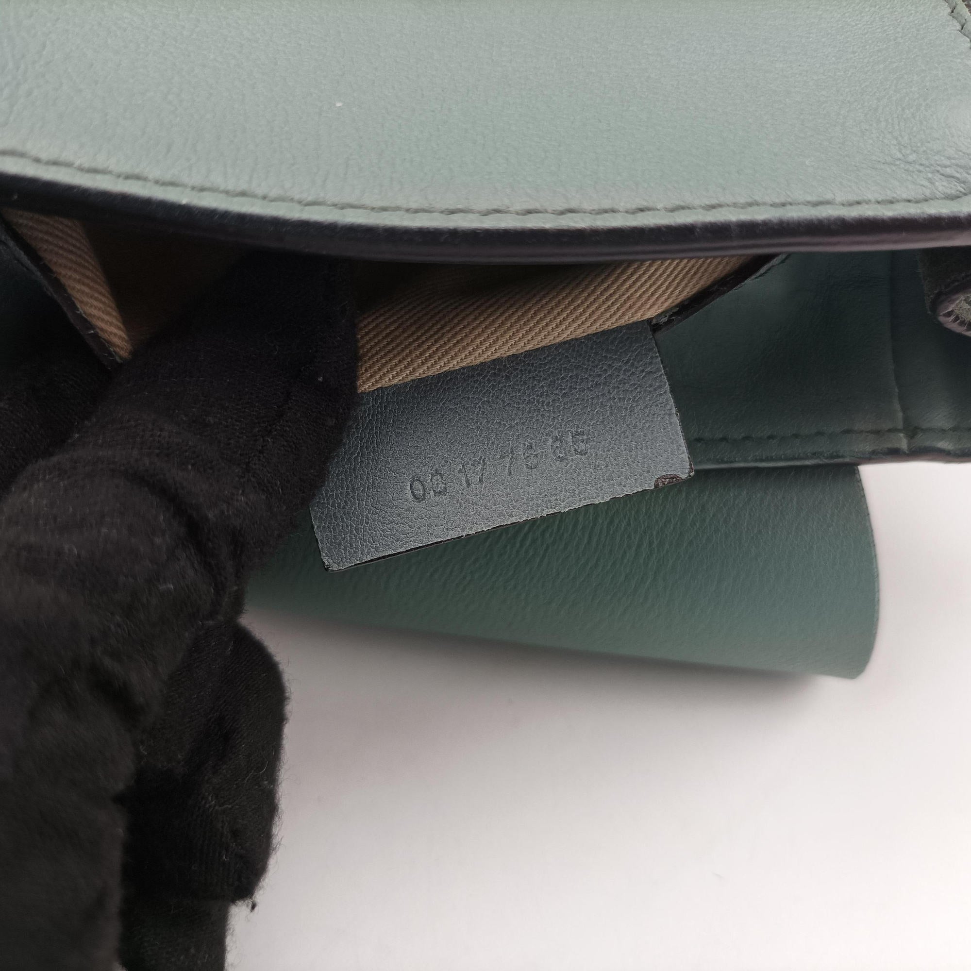 Pre-owned Chloe FAYE mini Blue Leather × Suede  backpack/rucksack | stylenewstar
