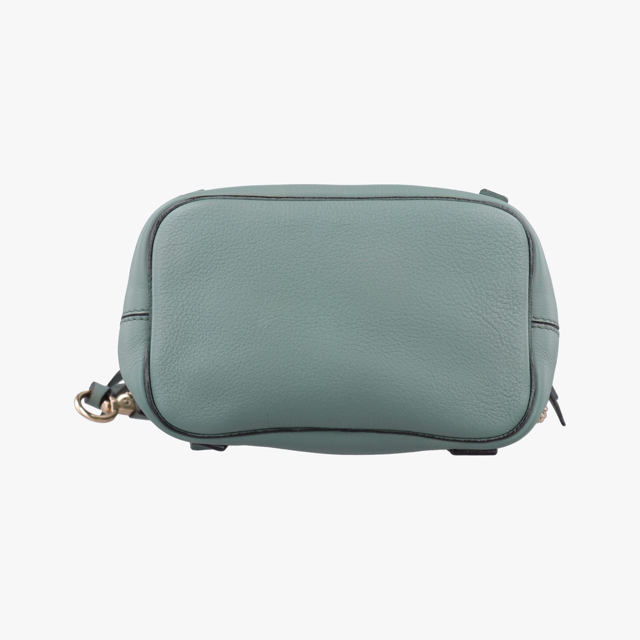 Pre-owned Chloe FAYE mini Blue Leather × Suede  backpack/rucksack | stylenewstar