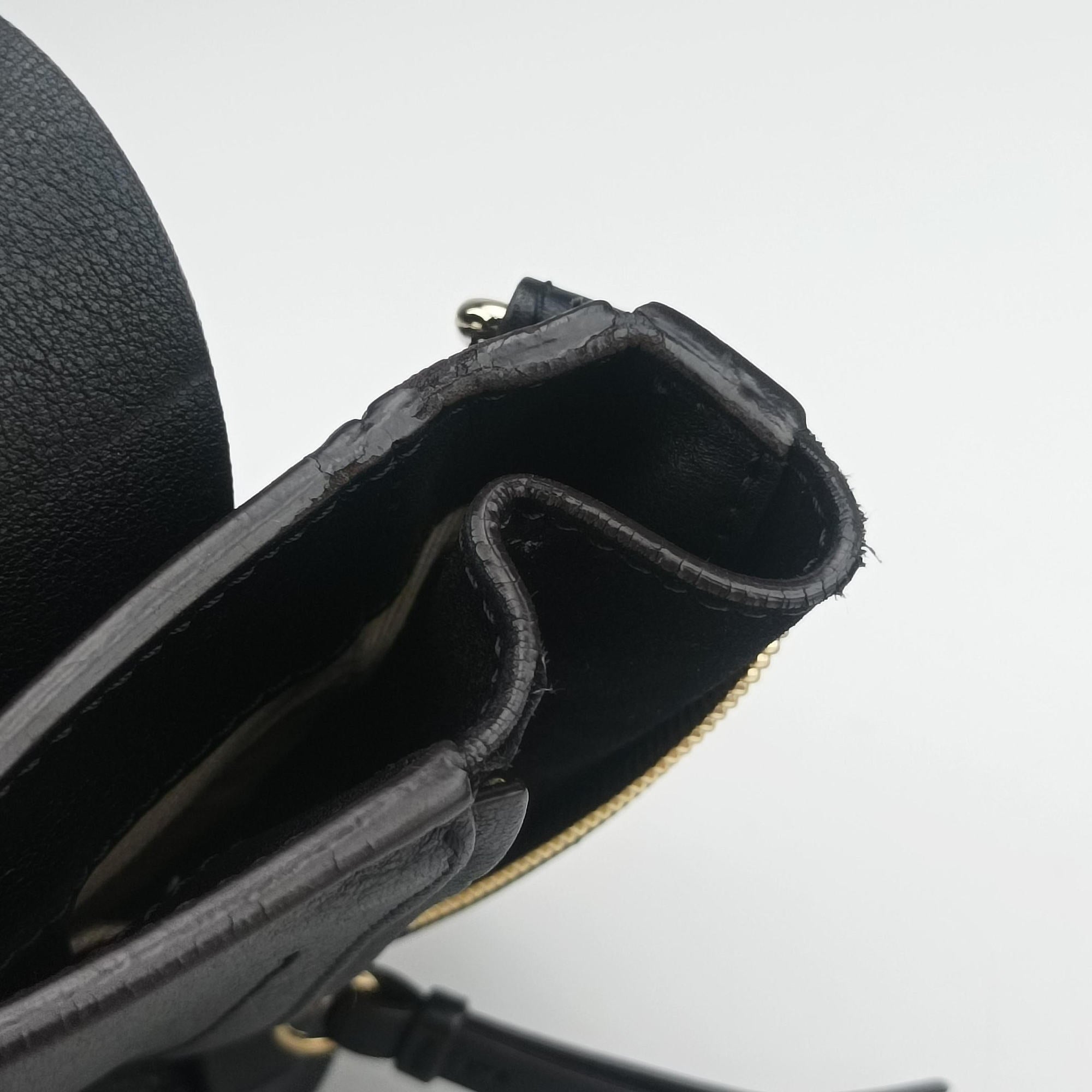 Pre-owned Chloe FAYE Black Leather × suede  backpack/rucksack | stylenewstar