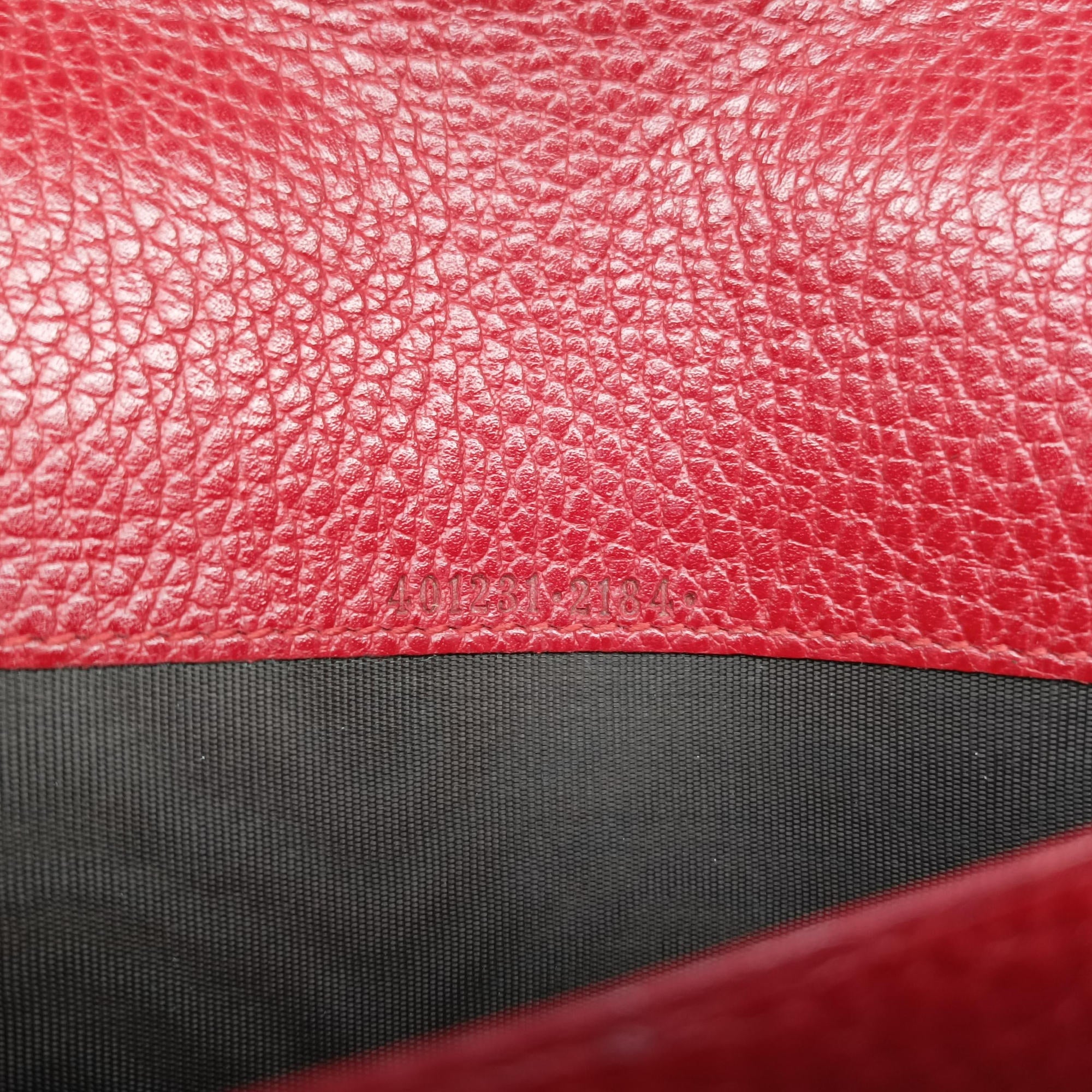 Secondhand Gucci Dionysus Red Leather 401231 shoulderbag | stylenewstar
