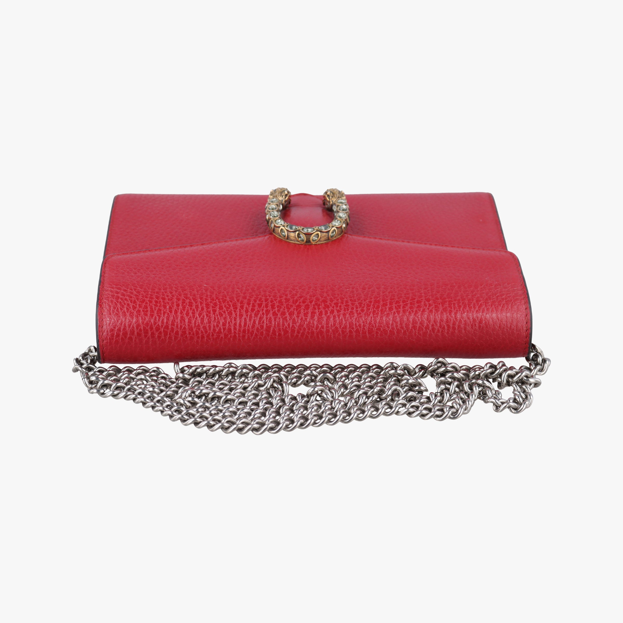 Secondhand Gucci Dionysus Red Leather 401231 shoulderbag | stylenewstar