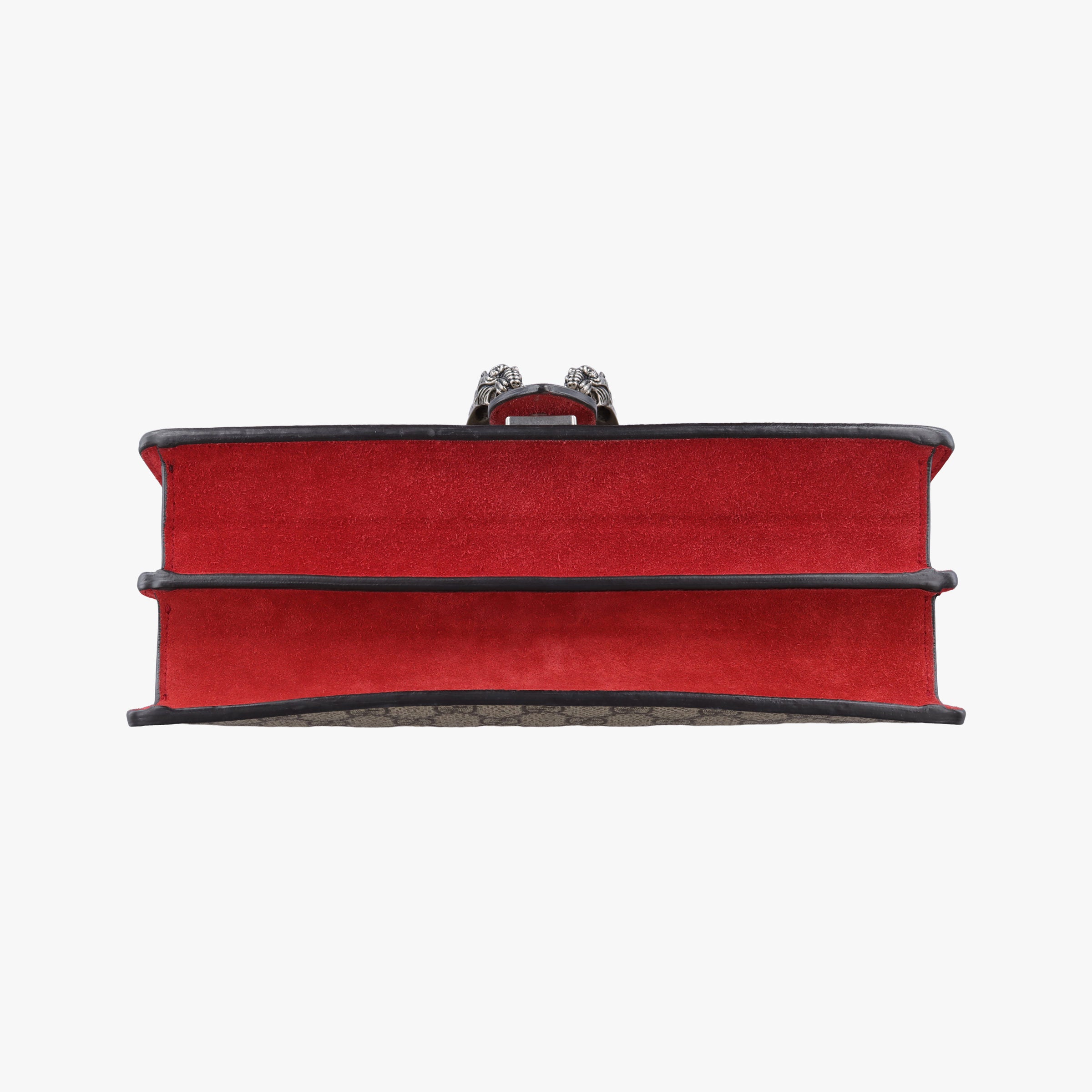Pre-owned Gucci Dionysus beige×red PVC coated canvas × suede 400249 shoulderbag | stylenewstar
