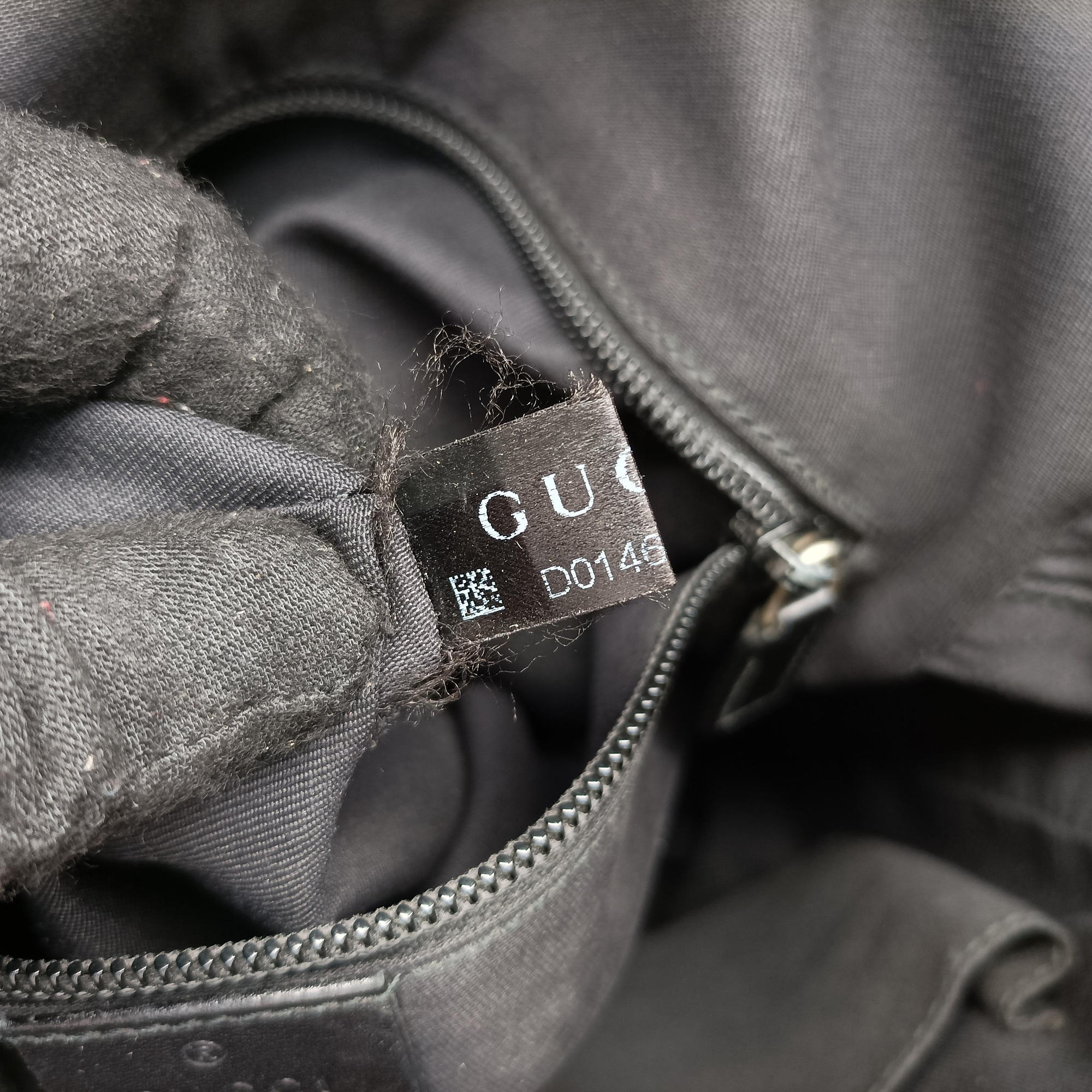 Pre-owned Gucci GG Imprime Messenger Black Leather 201448 shoulderbag | stylenewstar